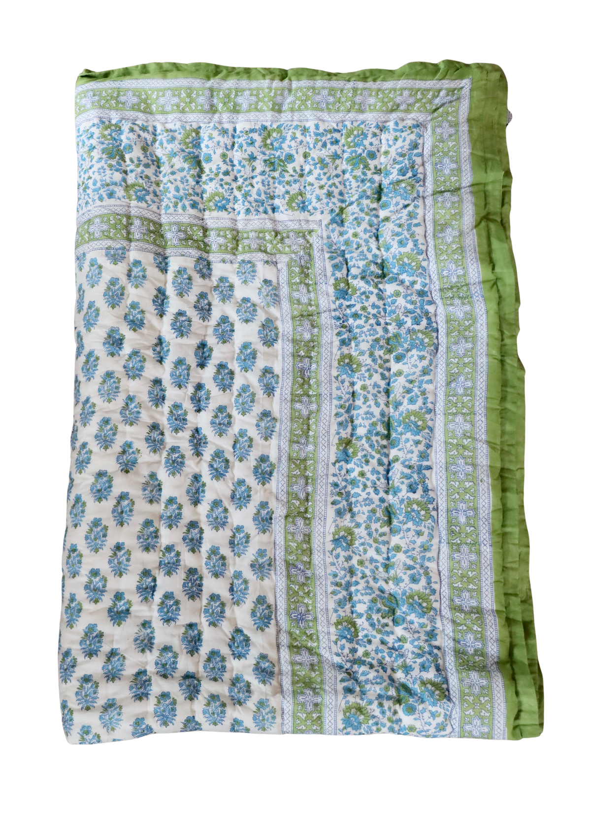 Hand block Printed Quilt - Jaipur