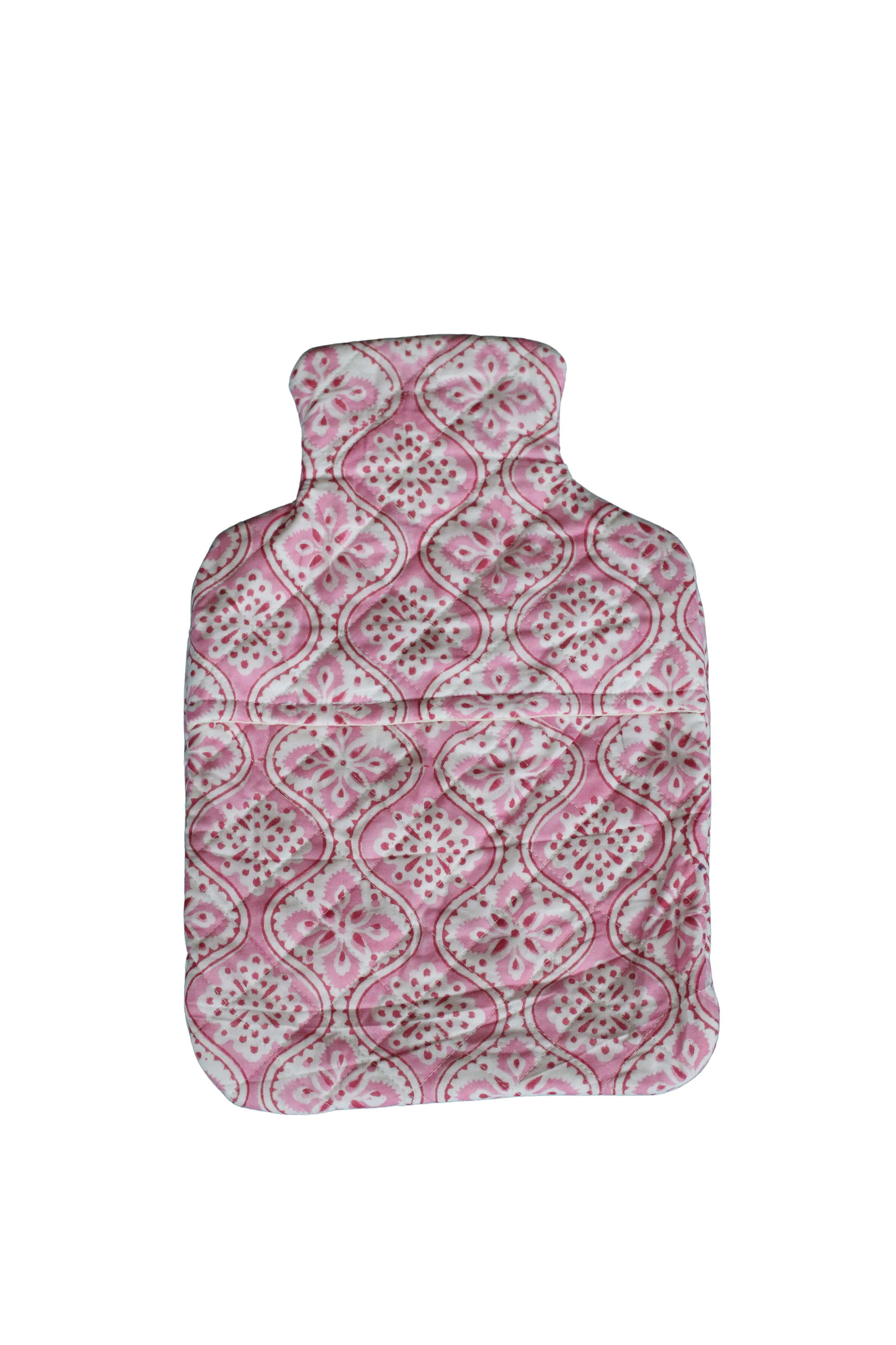 Hot Water Bottle Cover - Pink Retro