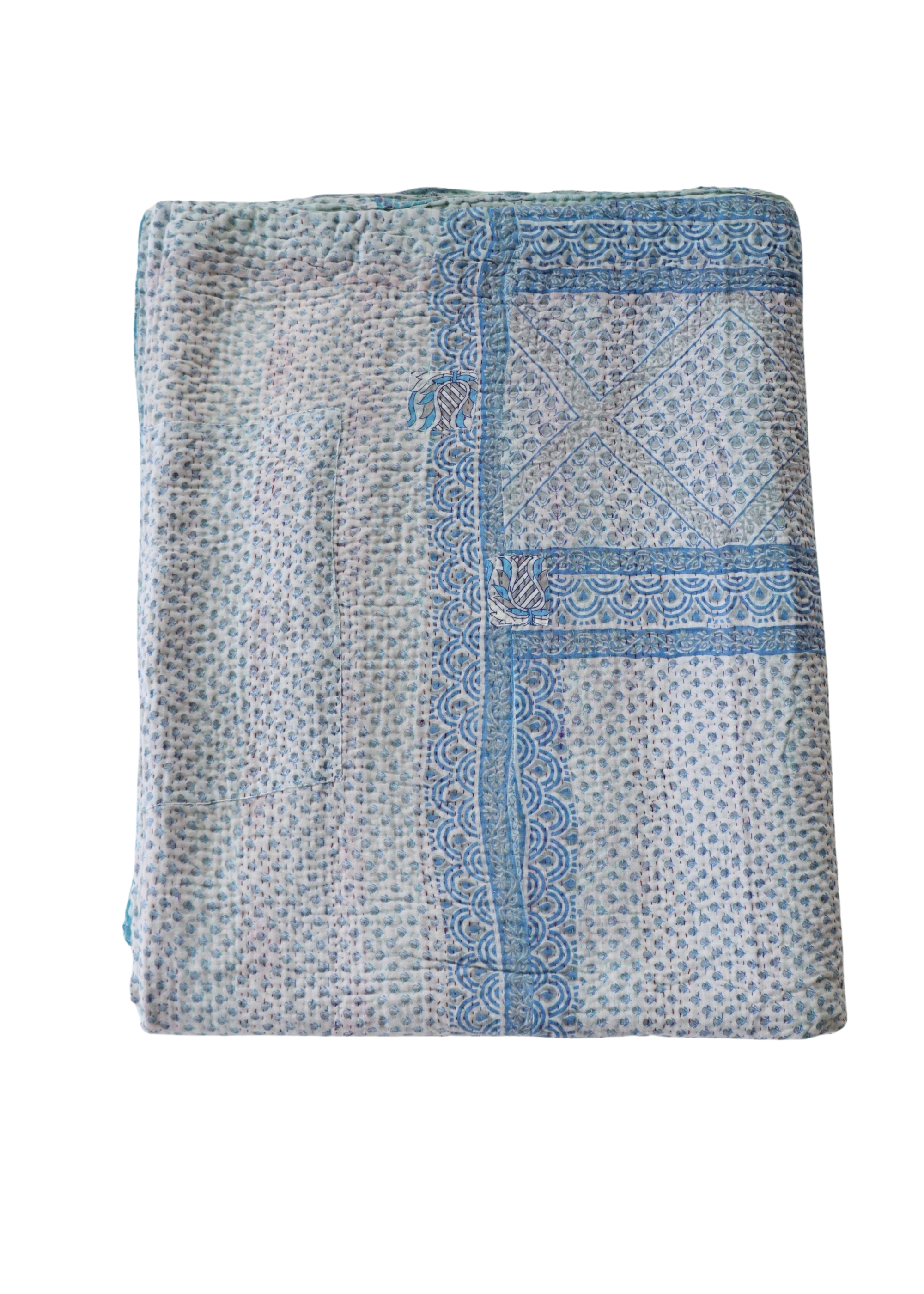 Super King Vintage Kantha Throw  - SK 648