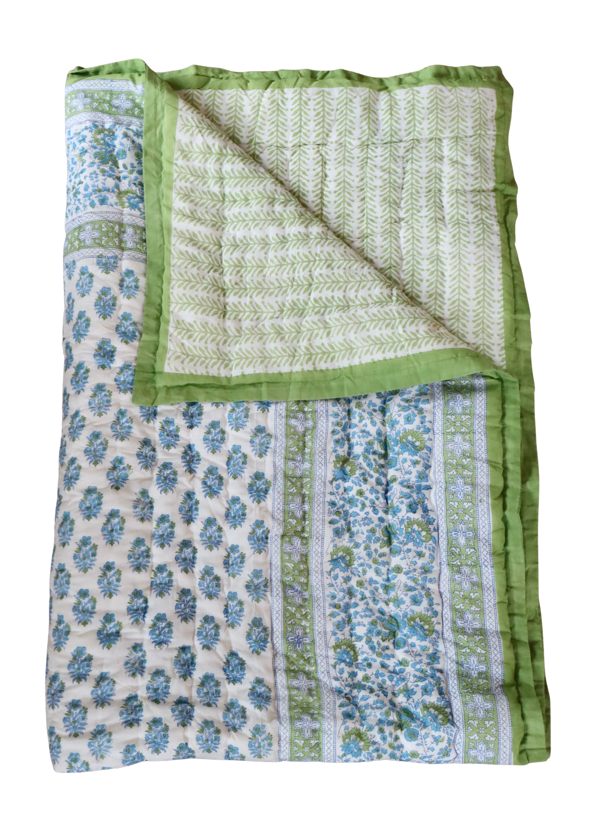 Hand block Printed Quilt - Jaipur