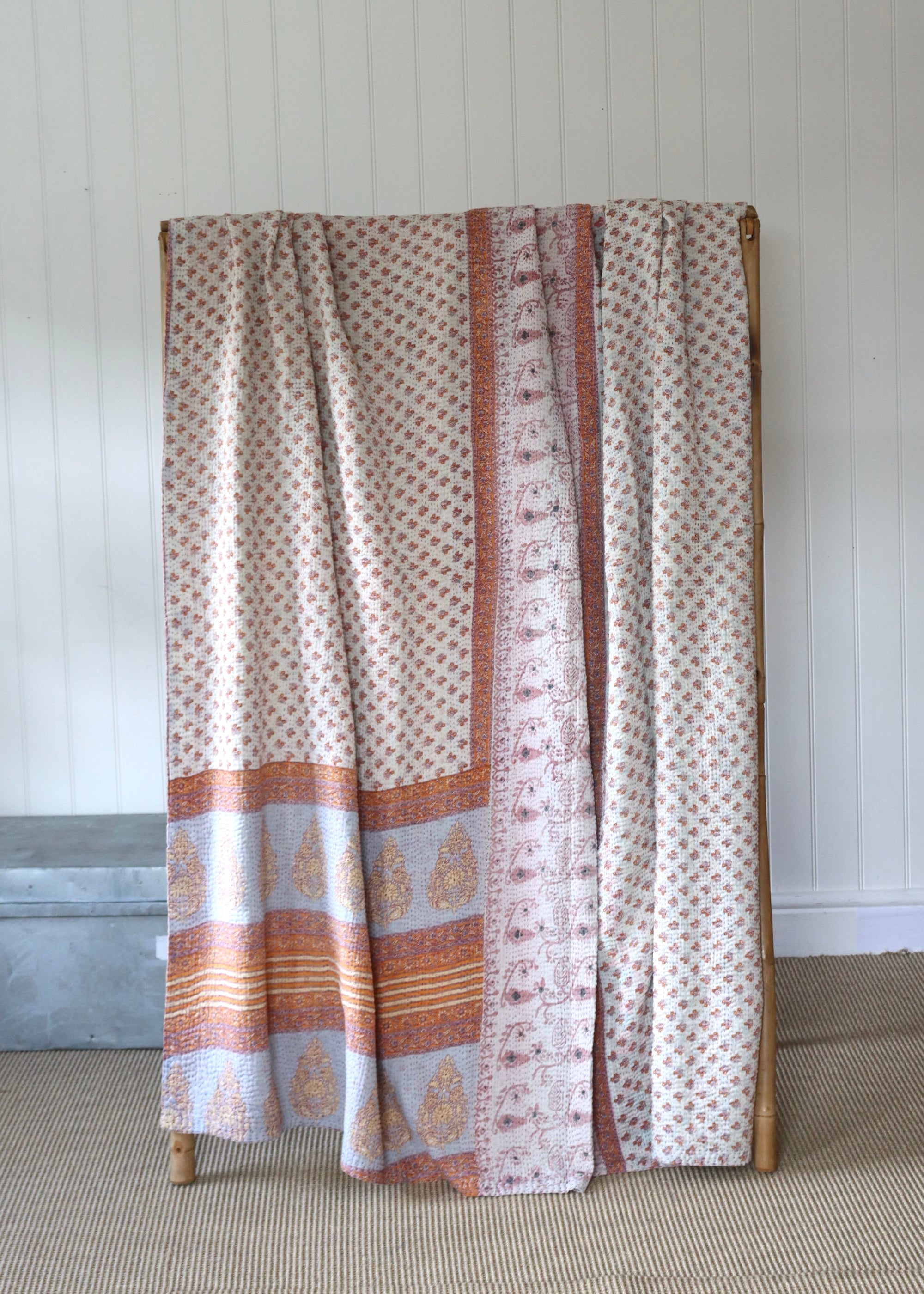 Vintage Kantha Throw K420