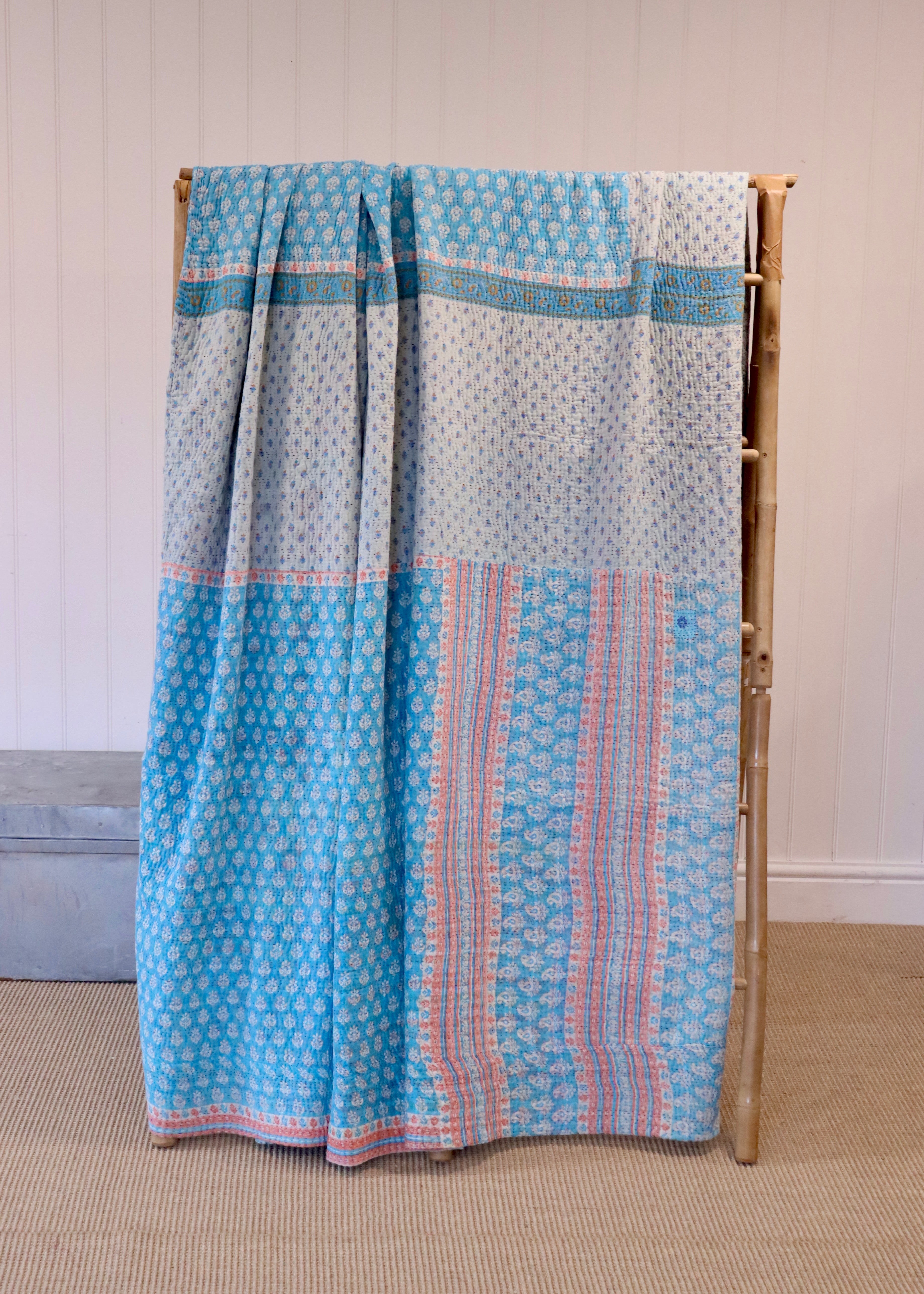 Vintage Kantha Throw K501