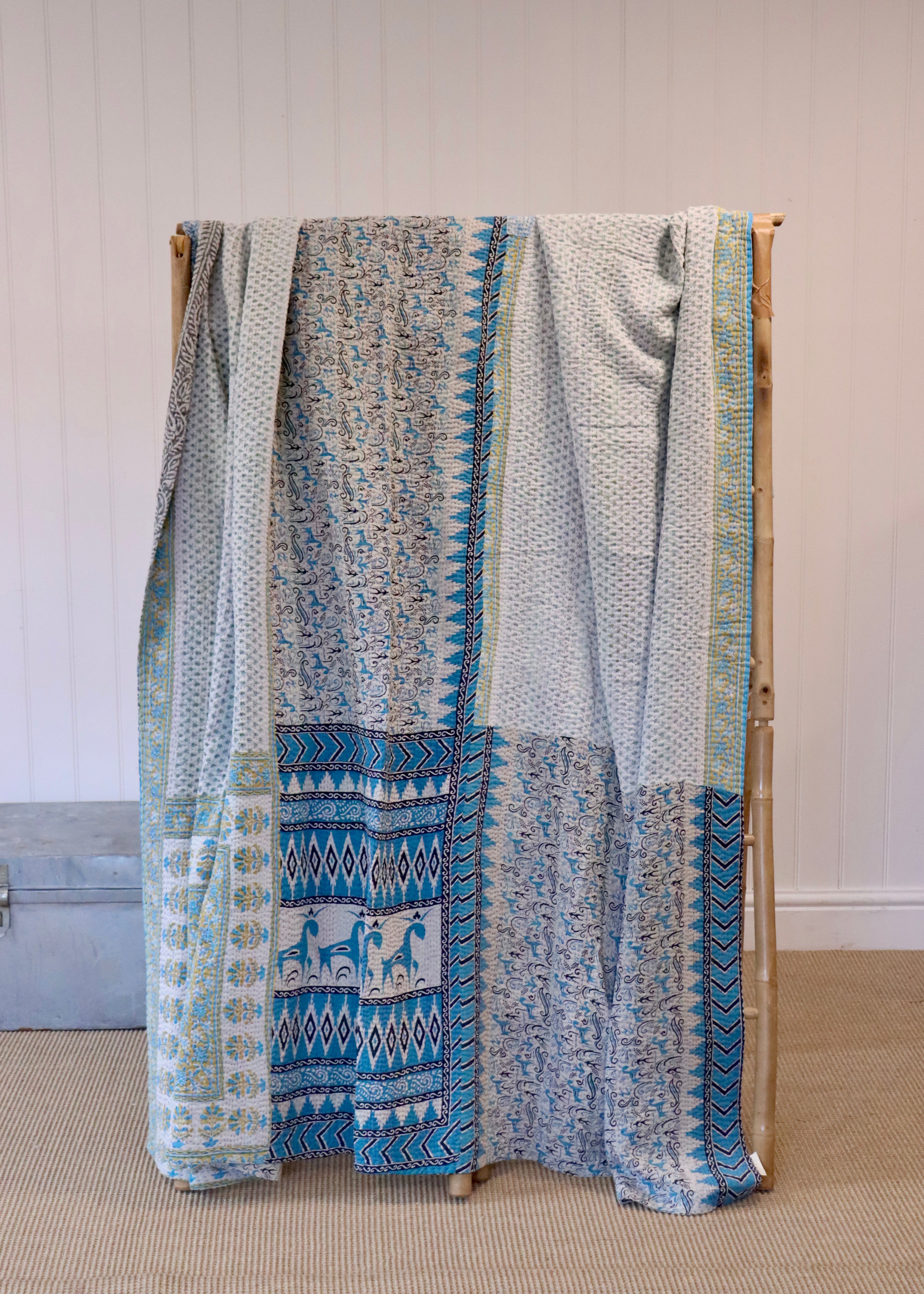 Vintage Kantha Throw K507