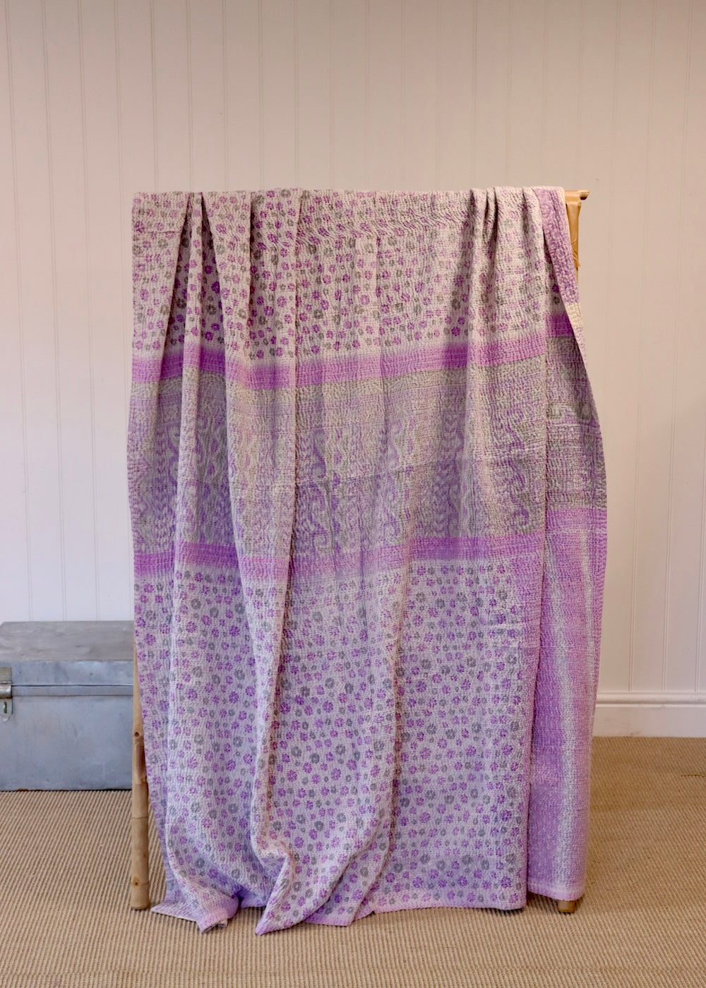 Vintage Kantha Throw K503