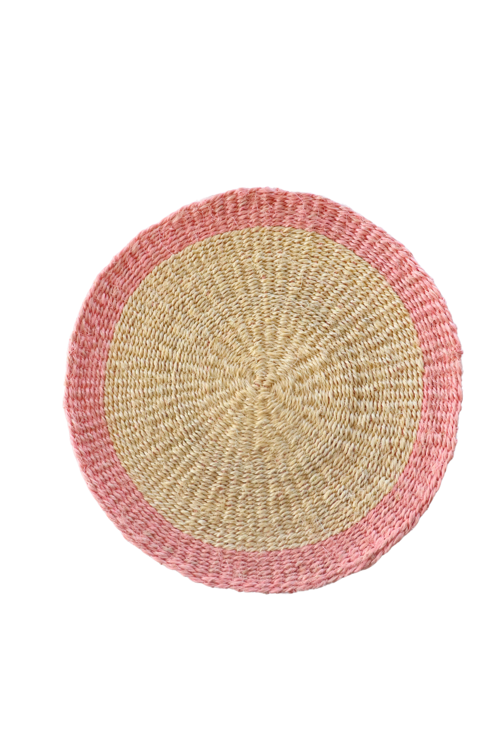 Johari: Pink & Natural Woven Placemat SET OF 4