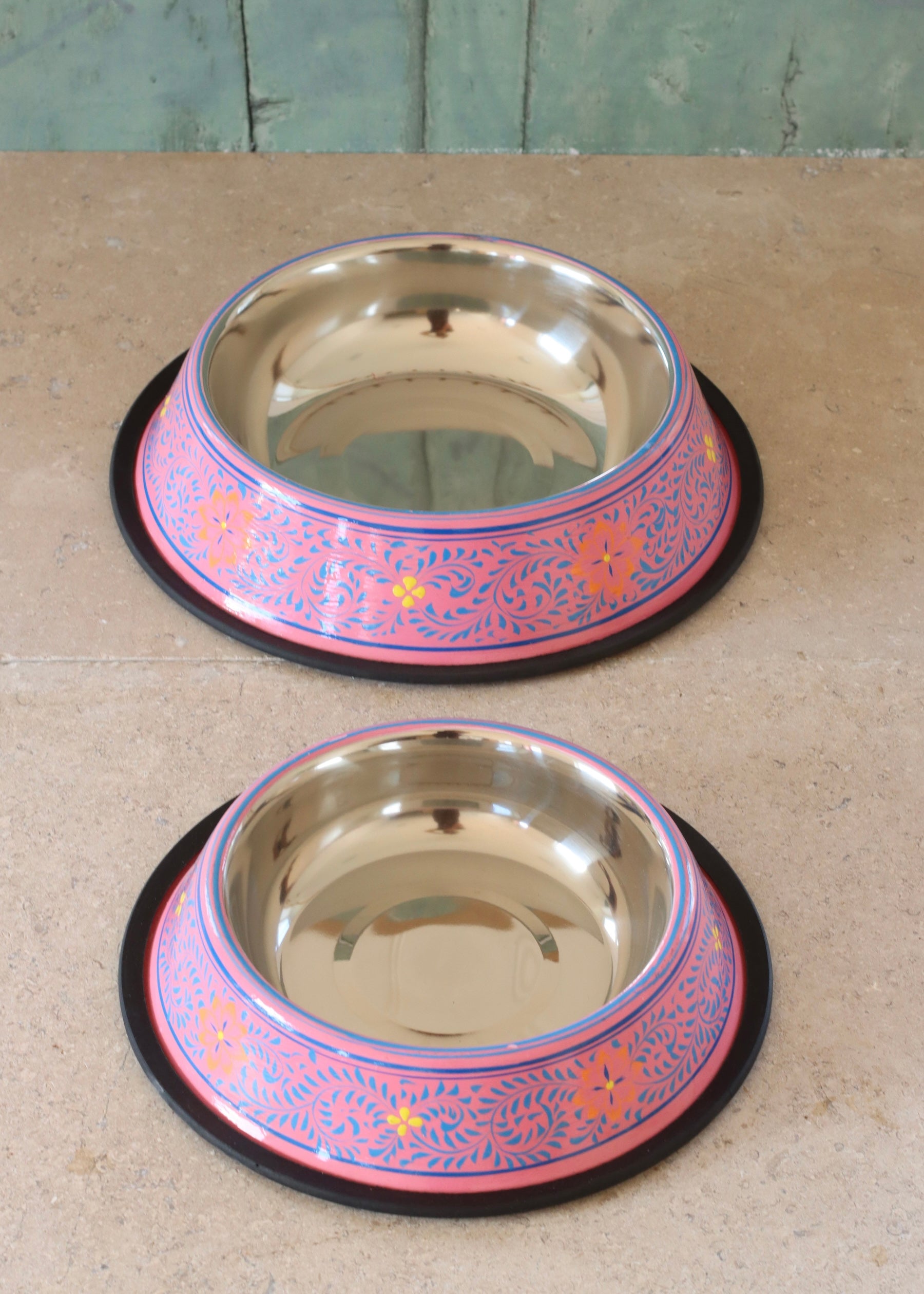 Dog Bowl - Bright Pink