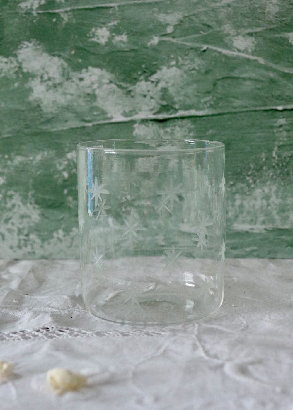 Glass Tumbler - Etched Stars