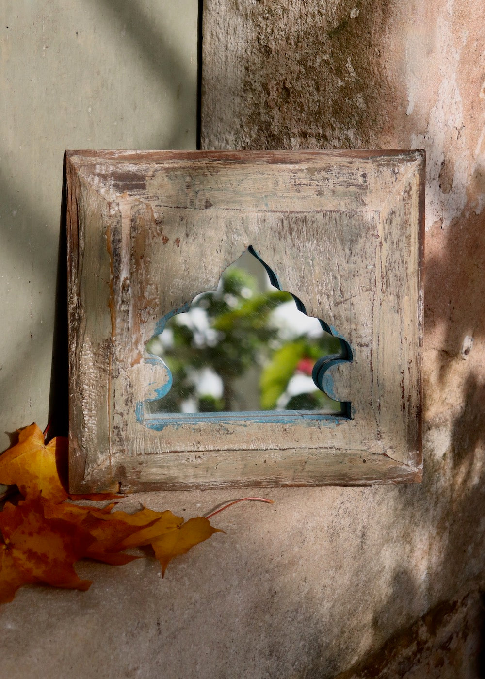 Vintage Wooden Mirror - 10