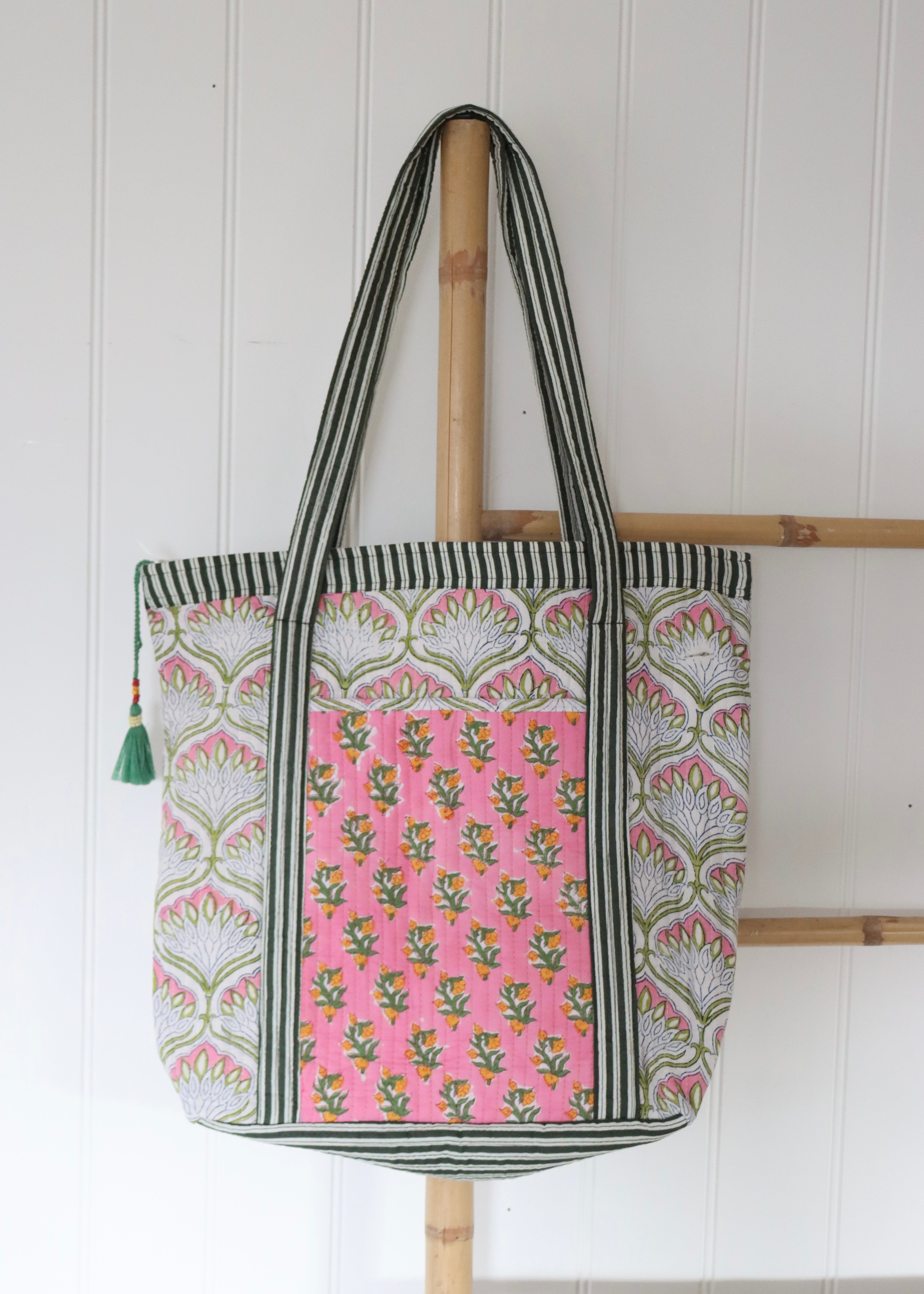 Quilted Tote Bag