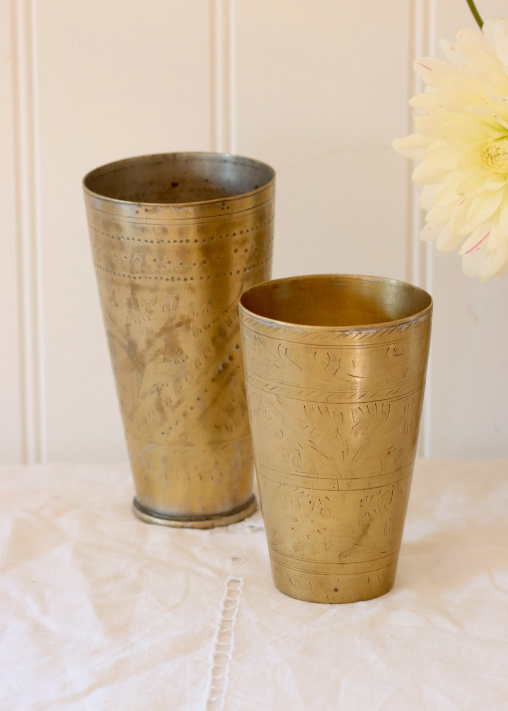 Brass Lassi Cup