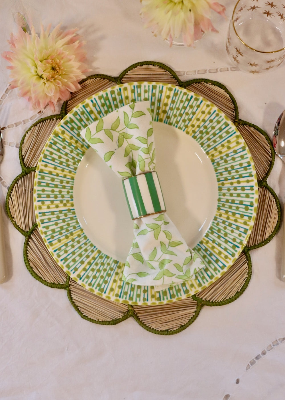 Napkin Ring Apple Green