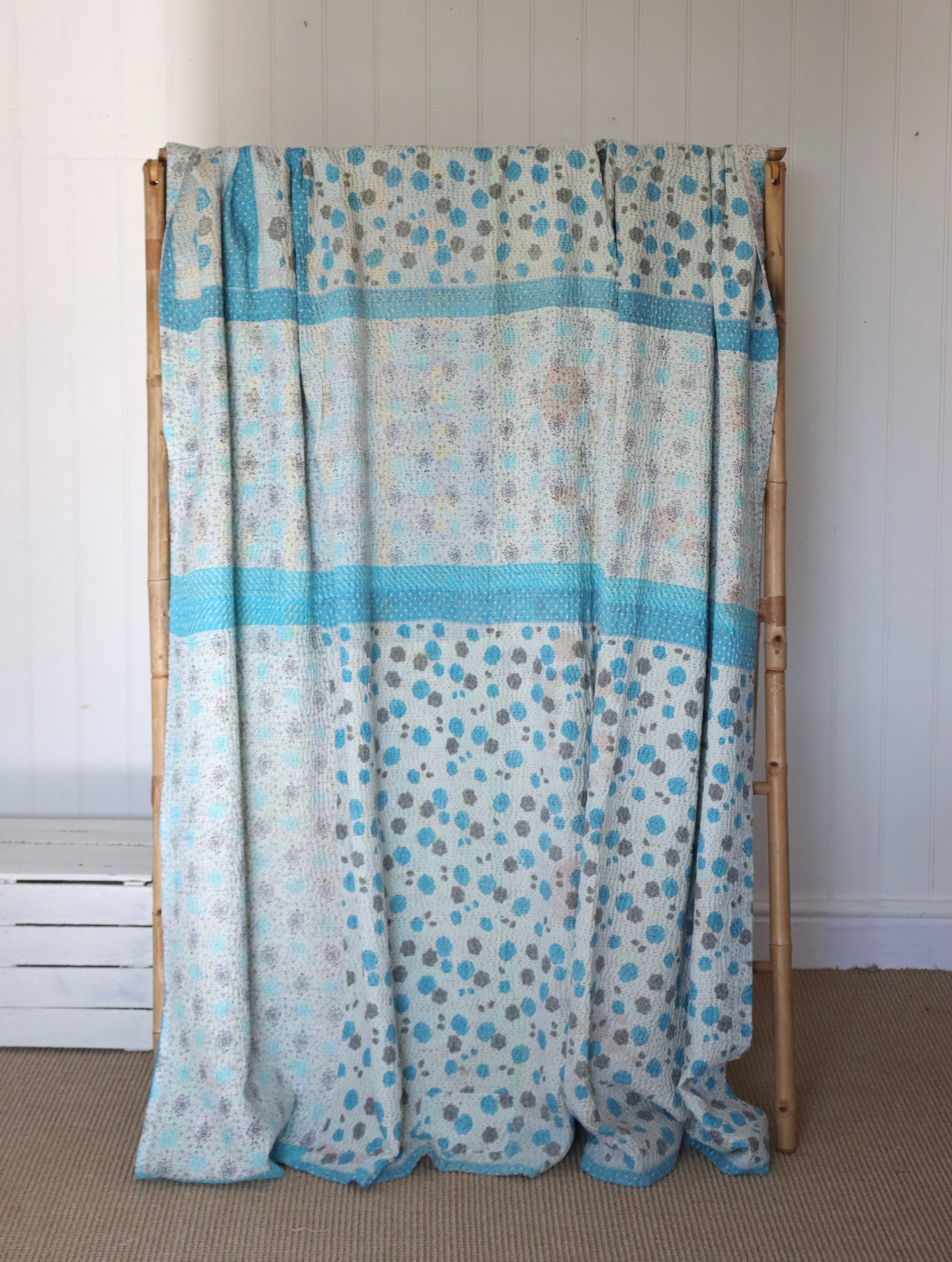 Vintage Kantha Throw 516