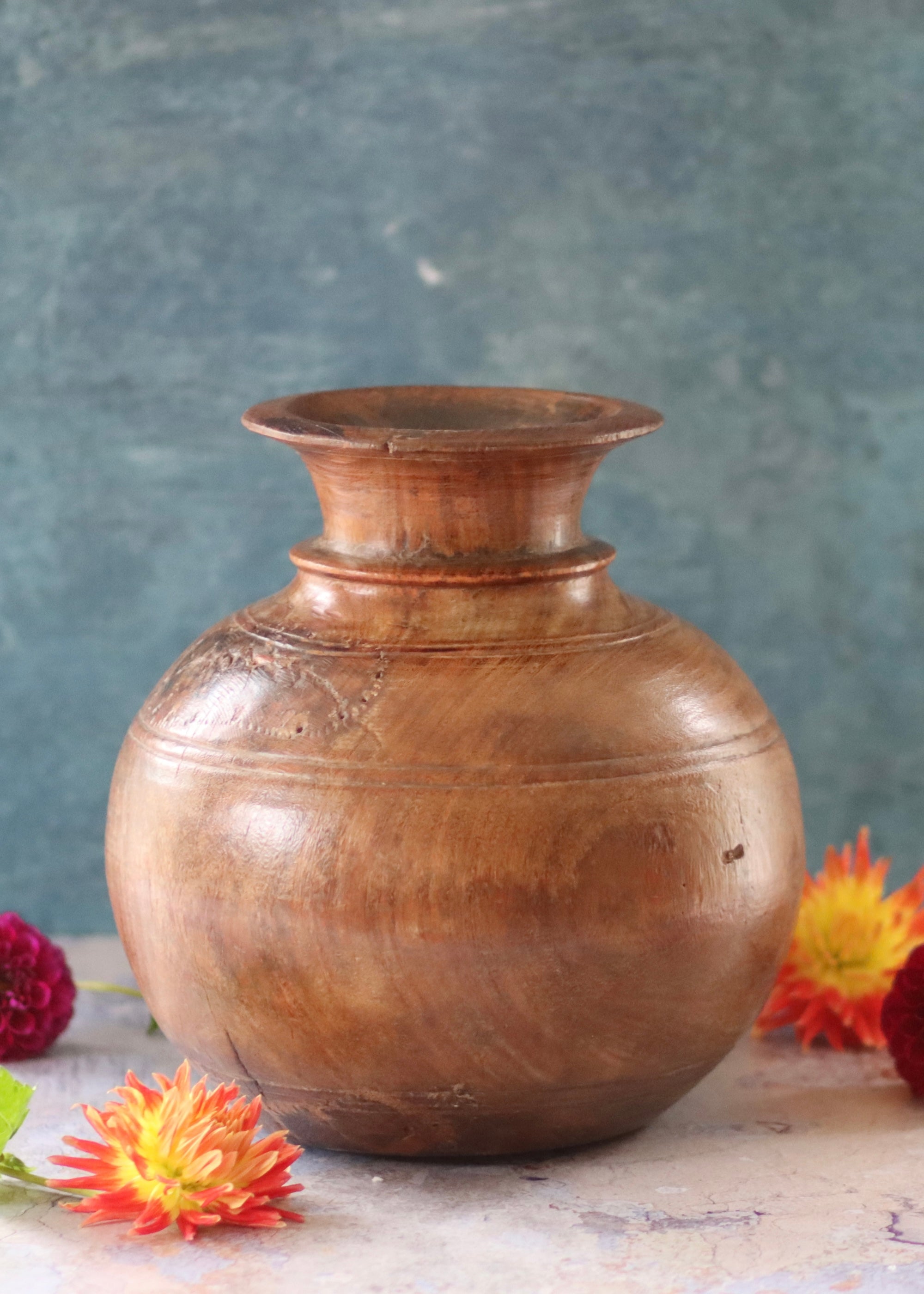 Decorative Wooden Pot - 13