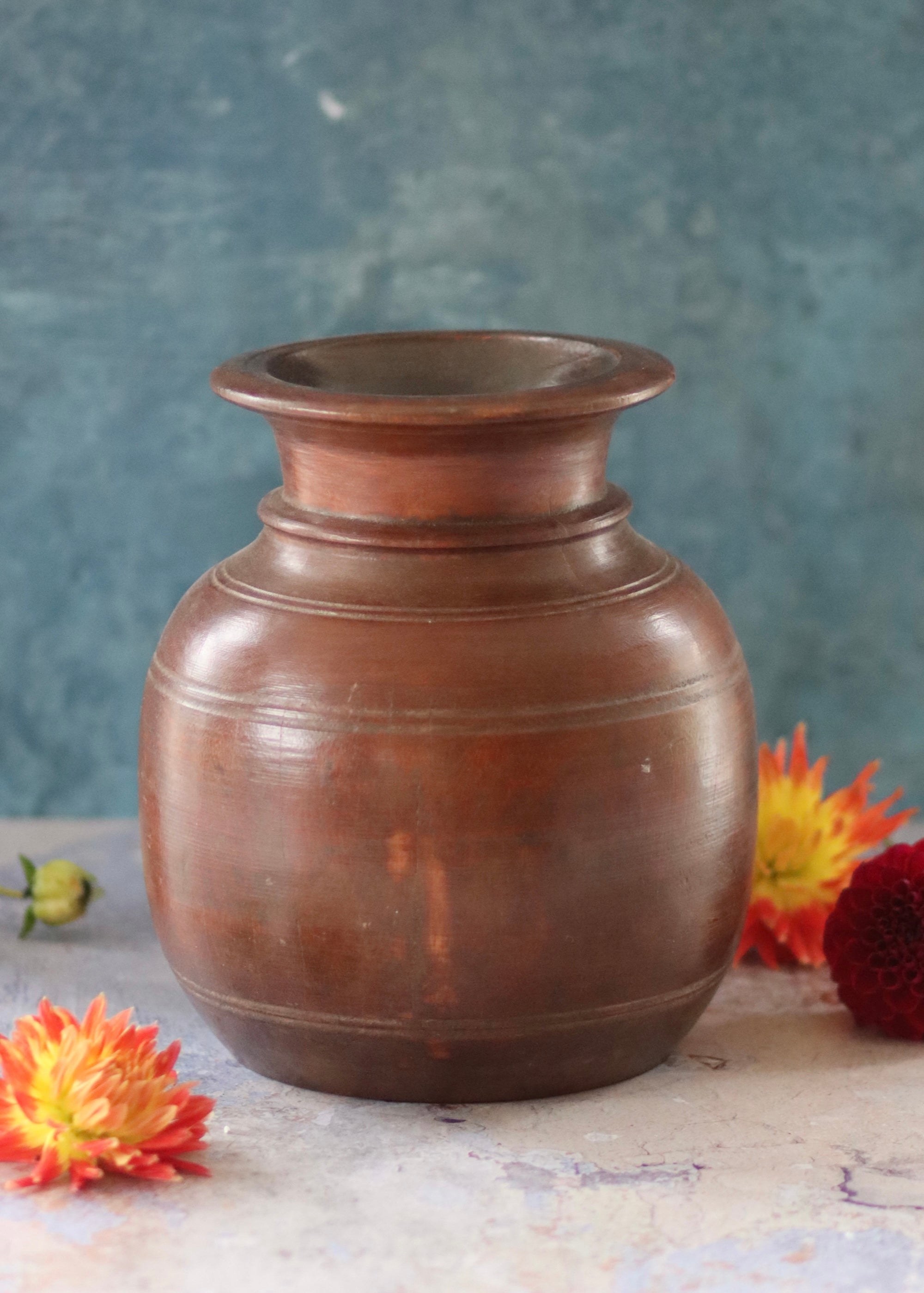 Decorative Wooden Pot - 14