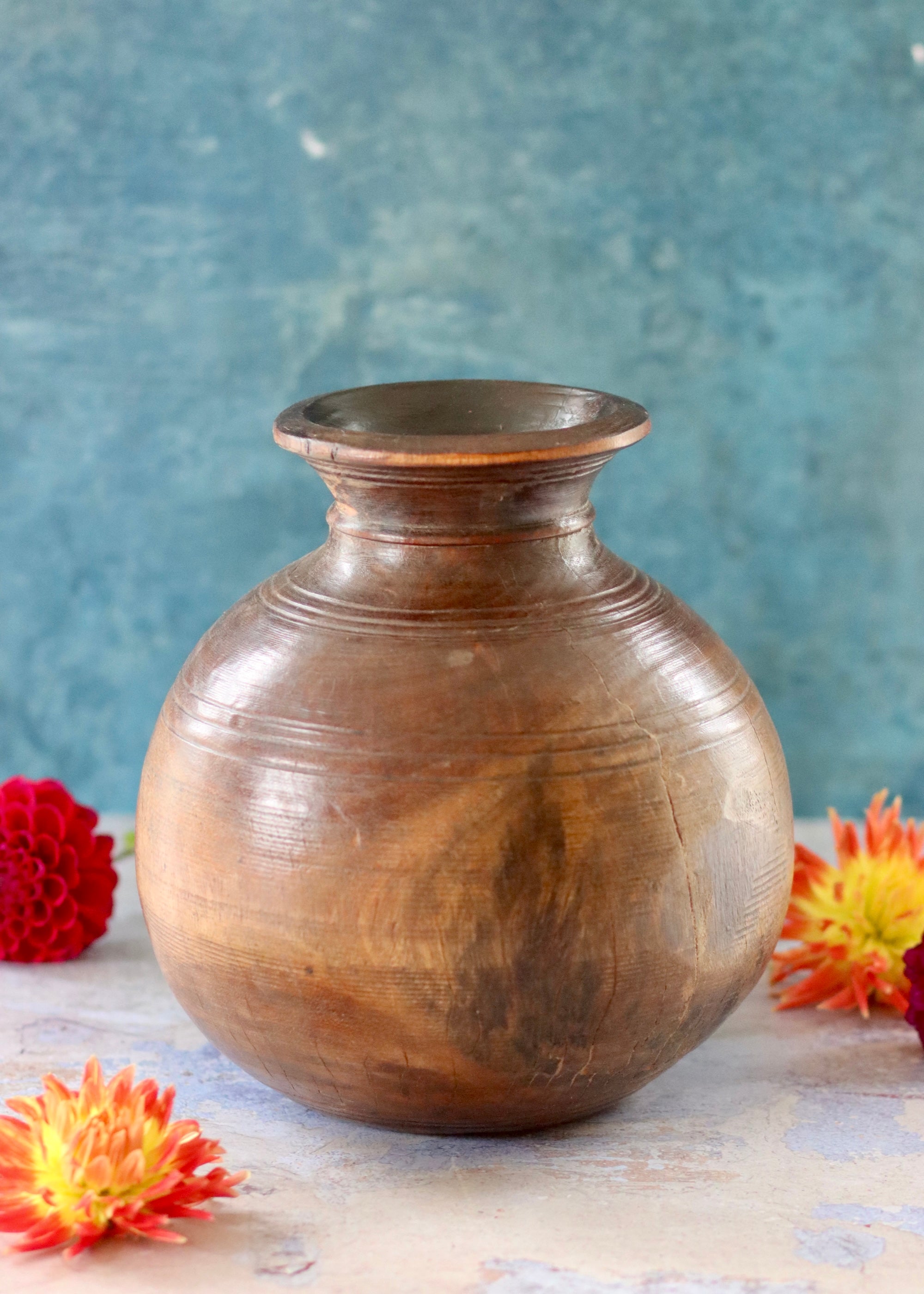 Decorative Wooden Pot - 20