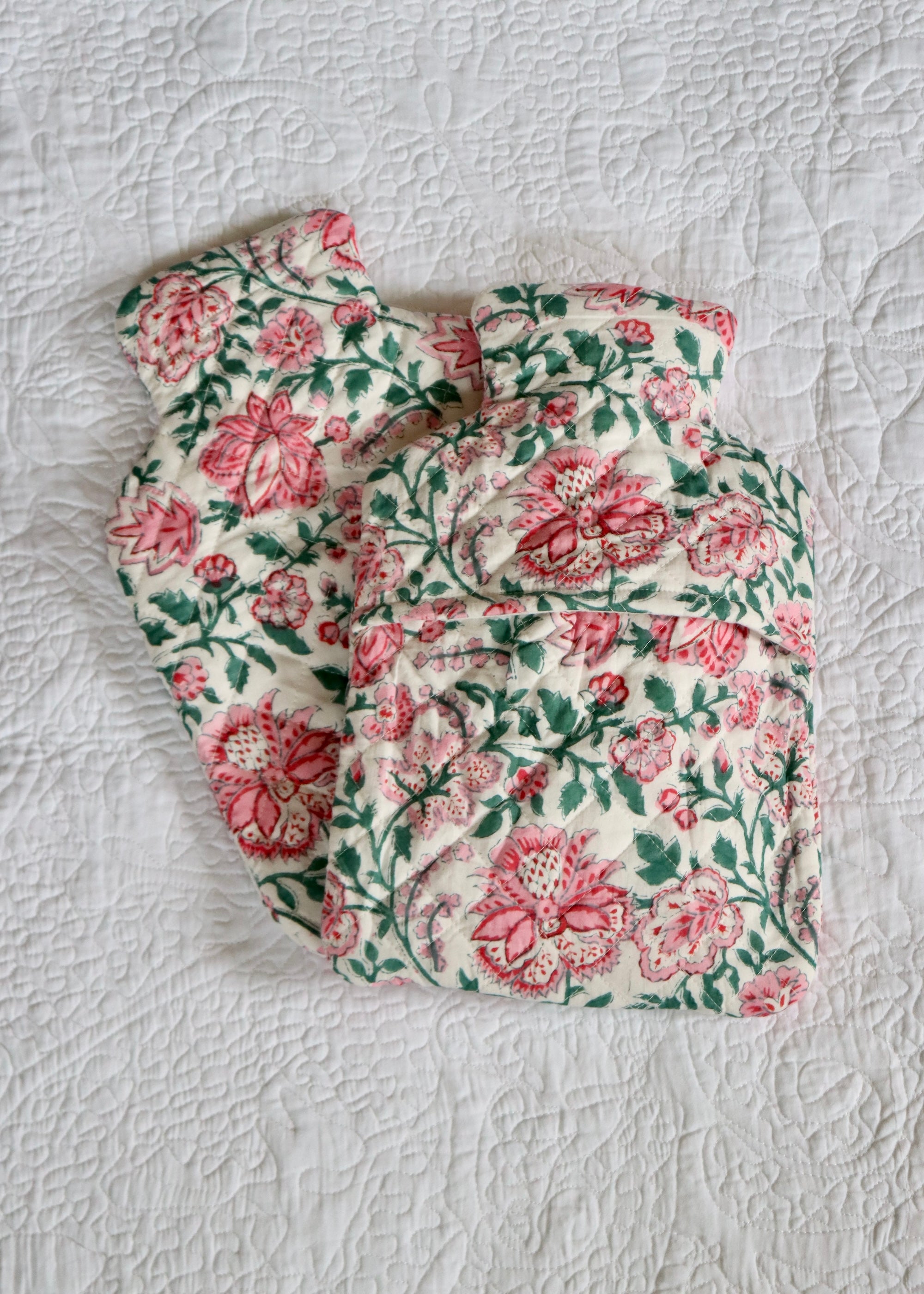 Hot Water Bottle Cover - Festival Flowers