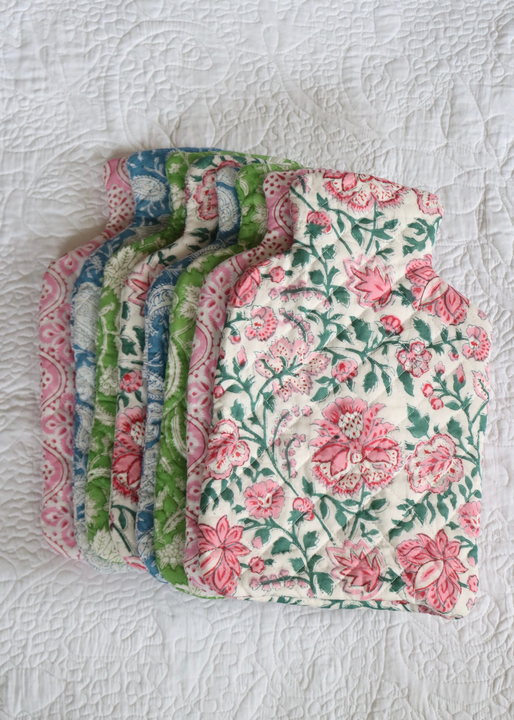 Hot Water Bottle Cover - Festival Flowers