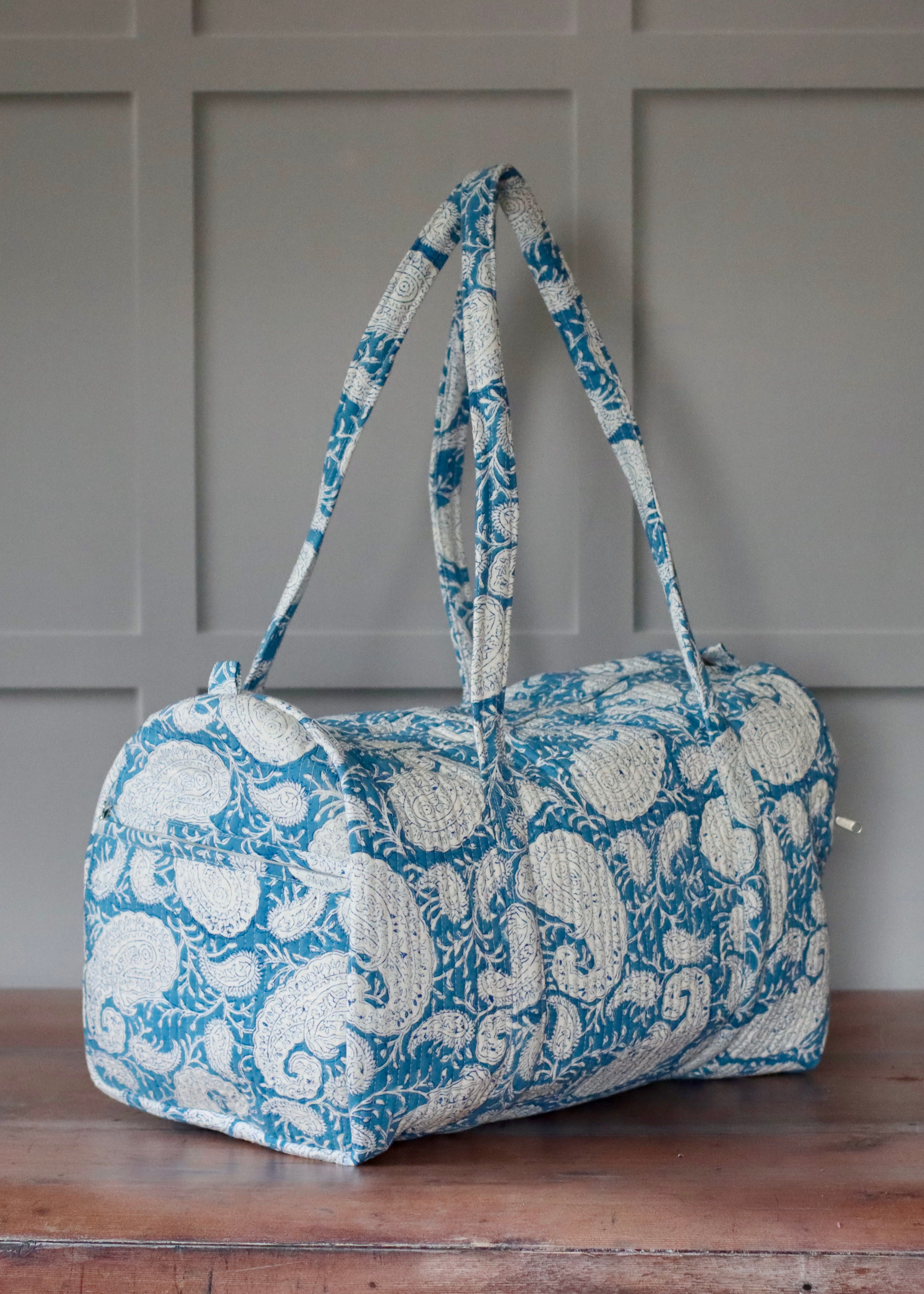 Weekend bag - Corfu Blue