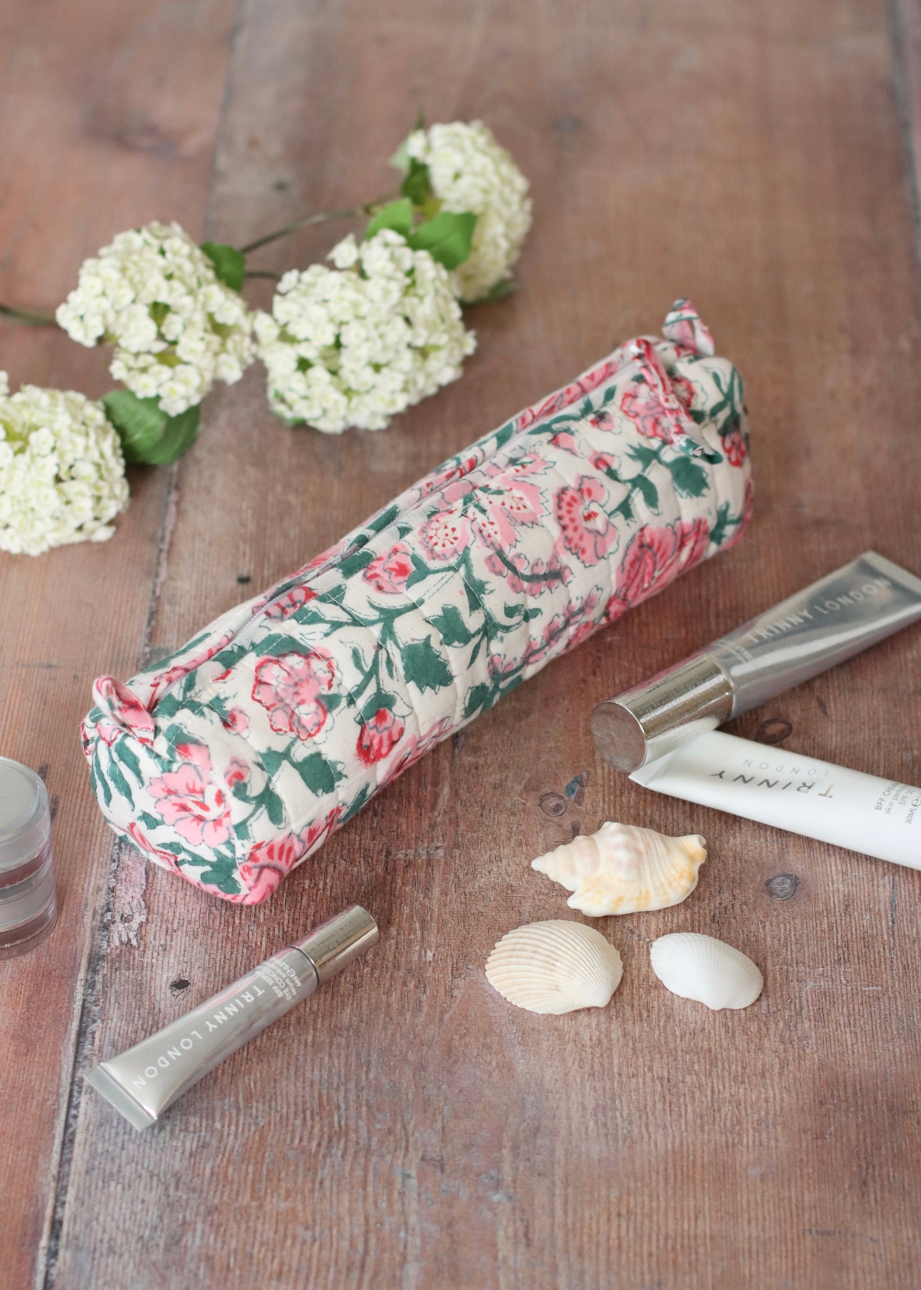 Pencil Case / Make Up Bag - Festival Flowers