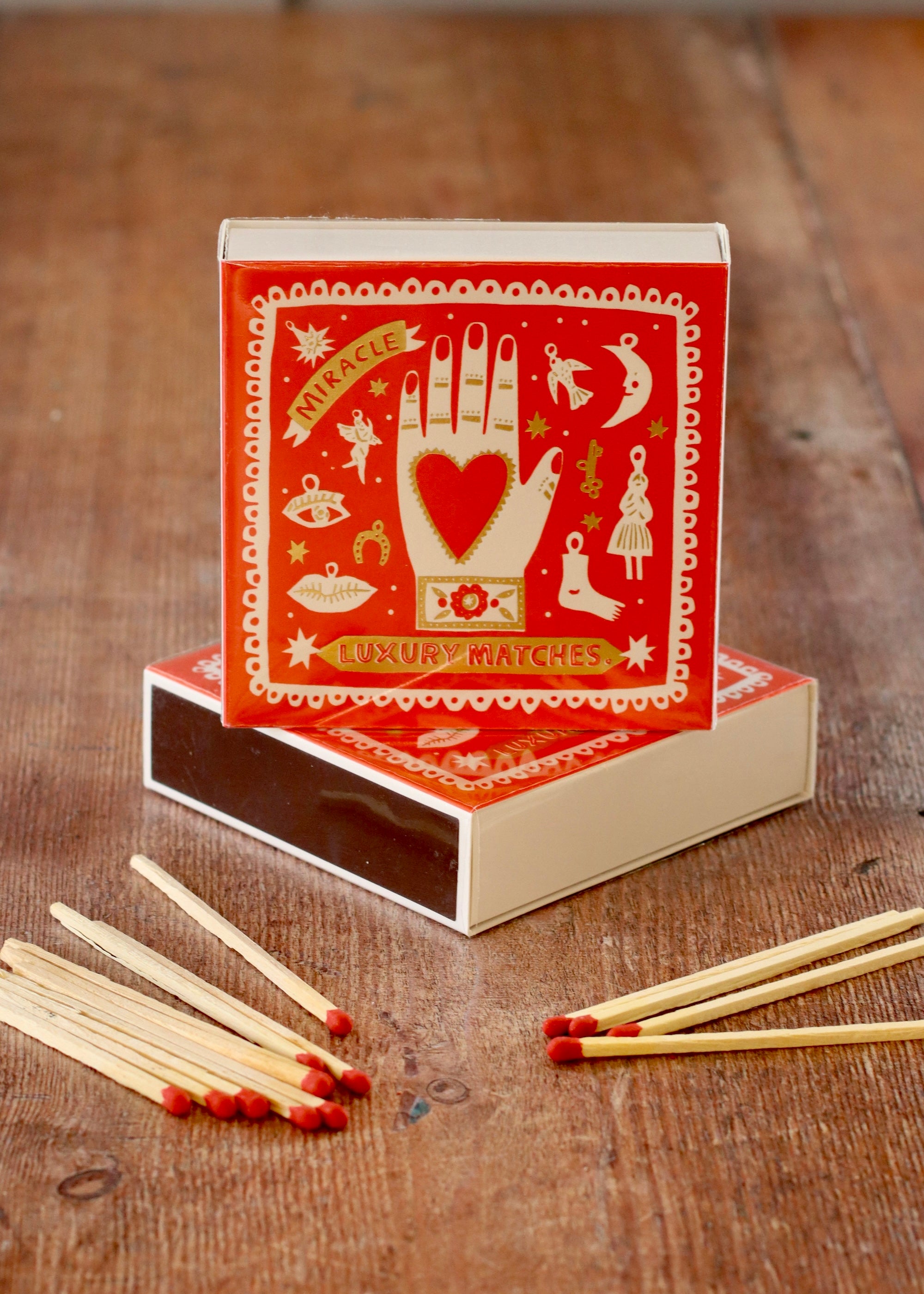 Square Matchbox - Miracle Matches