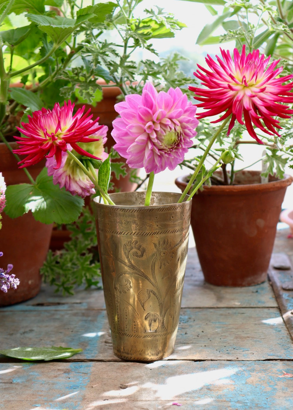 Brass Lassi Cup