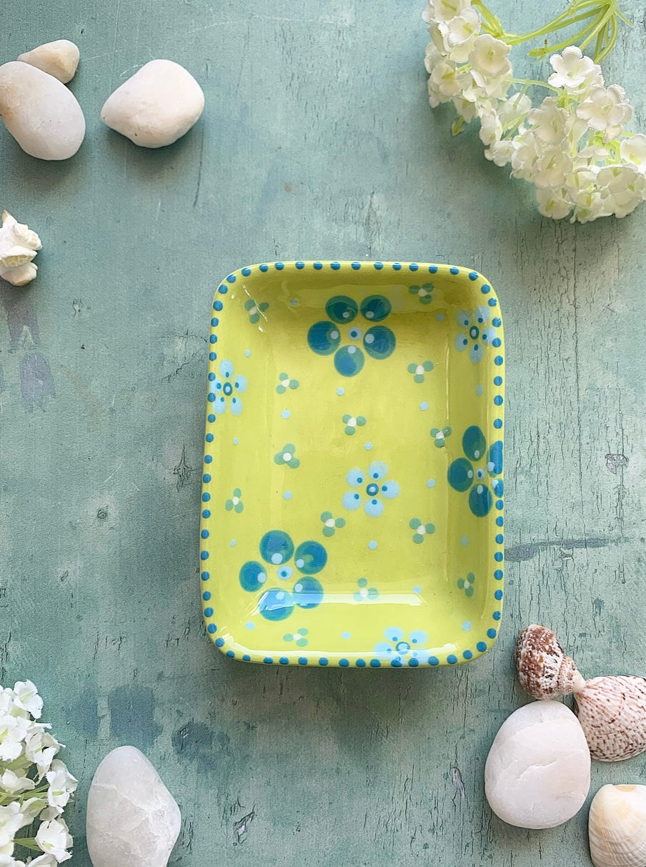 Single Trinket Dish- Lime