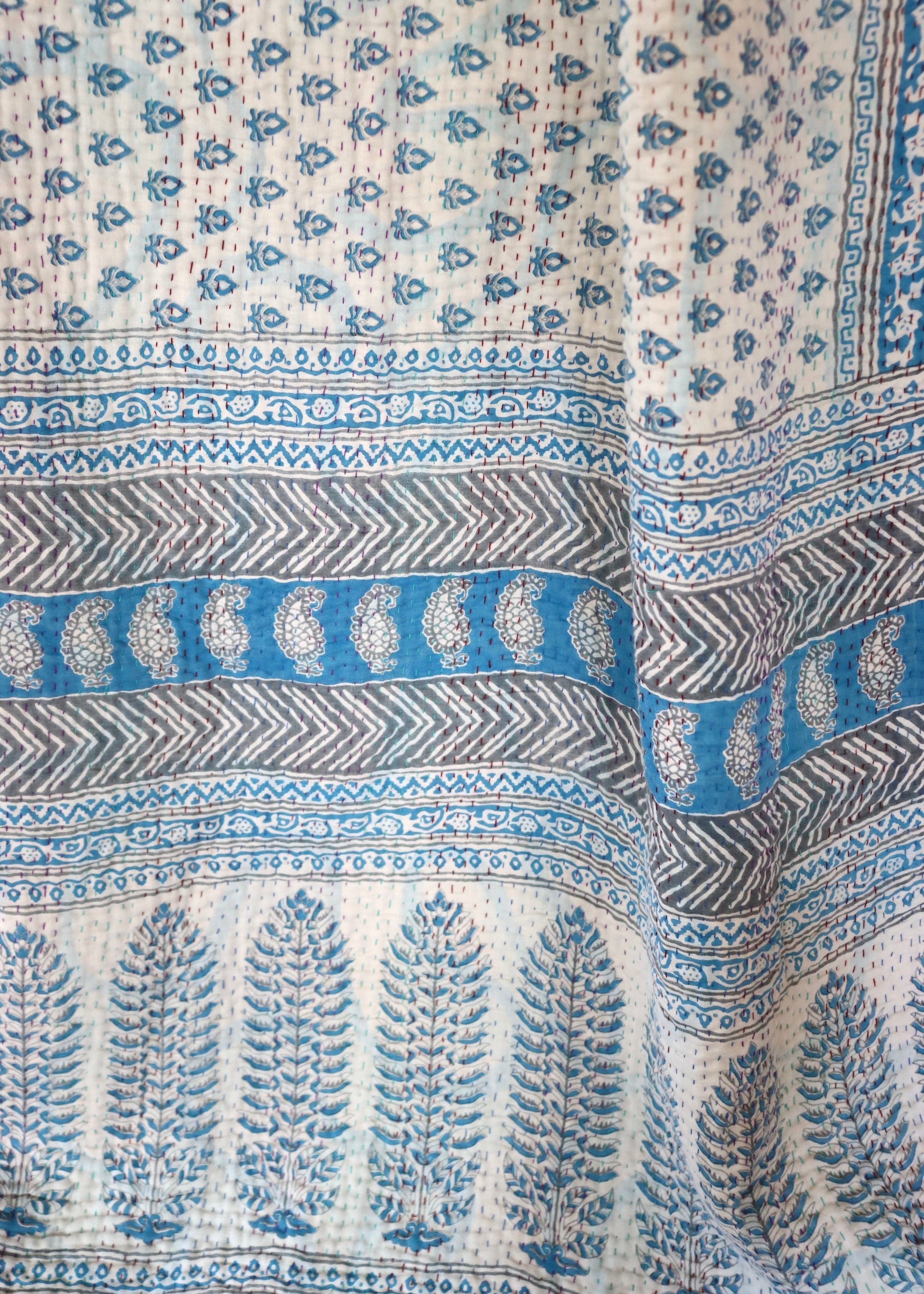 Super King Vintage Kantha Throw  - SK 644