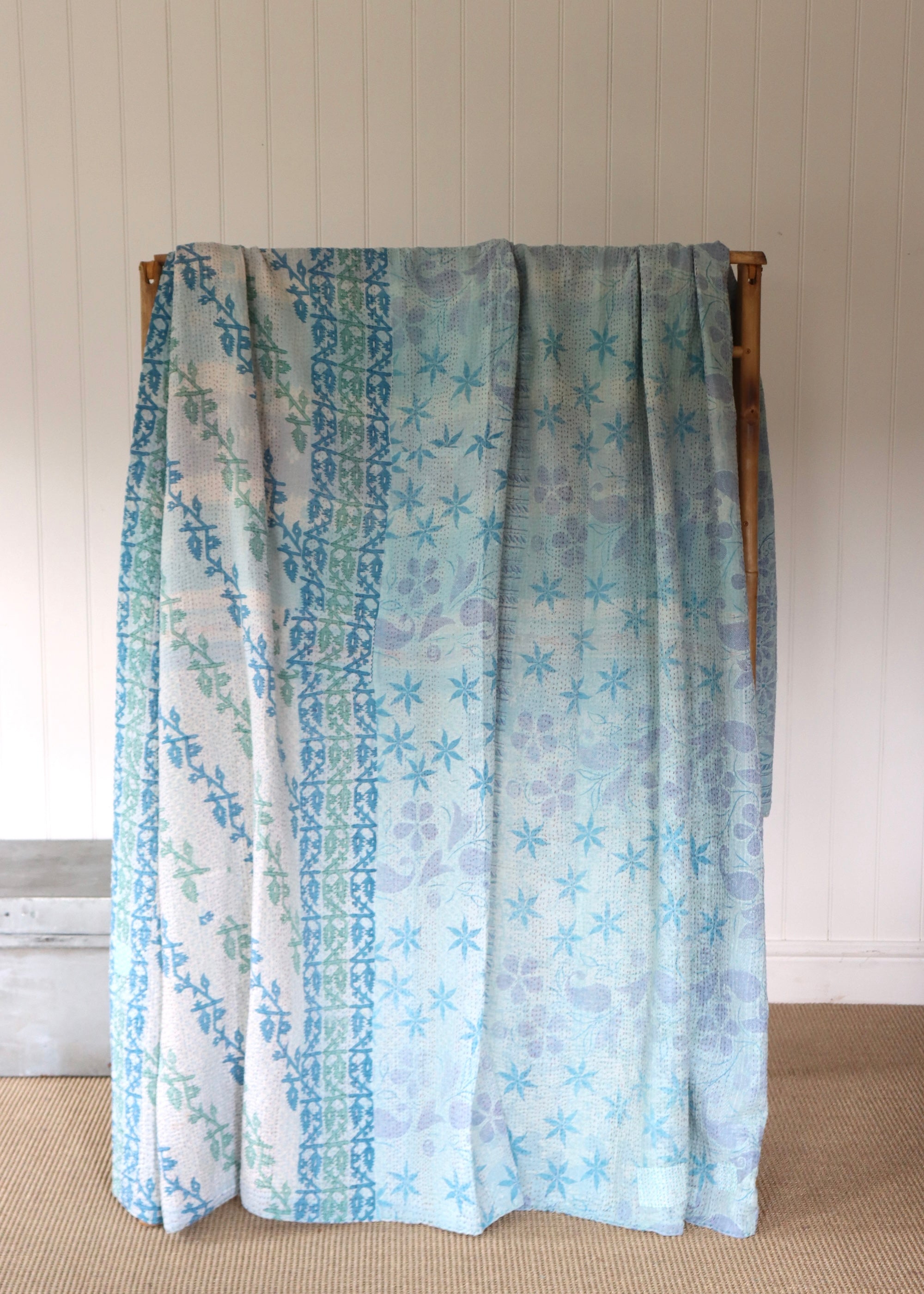 Super King Vintage Kantha Throw  - SK 648