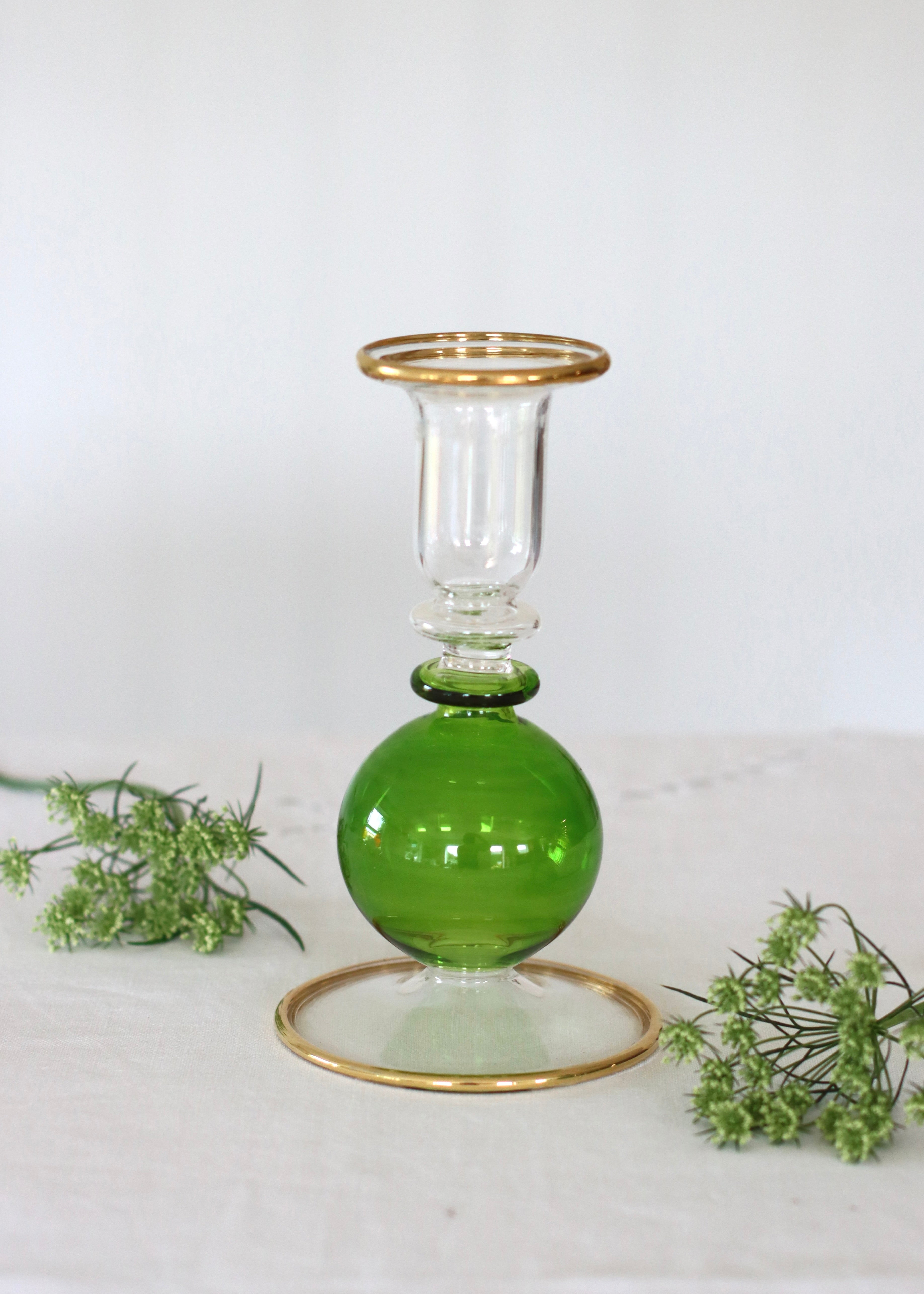 Small Bubble Candlestick - Lime