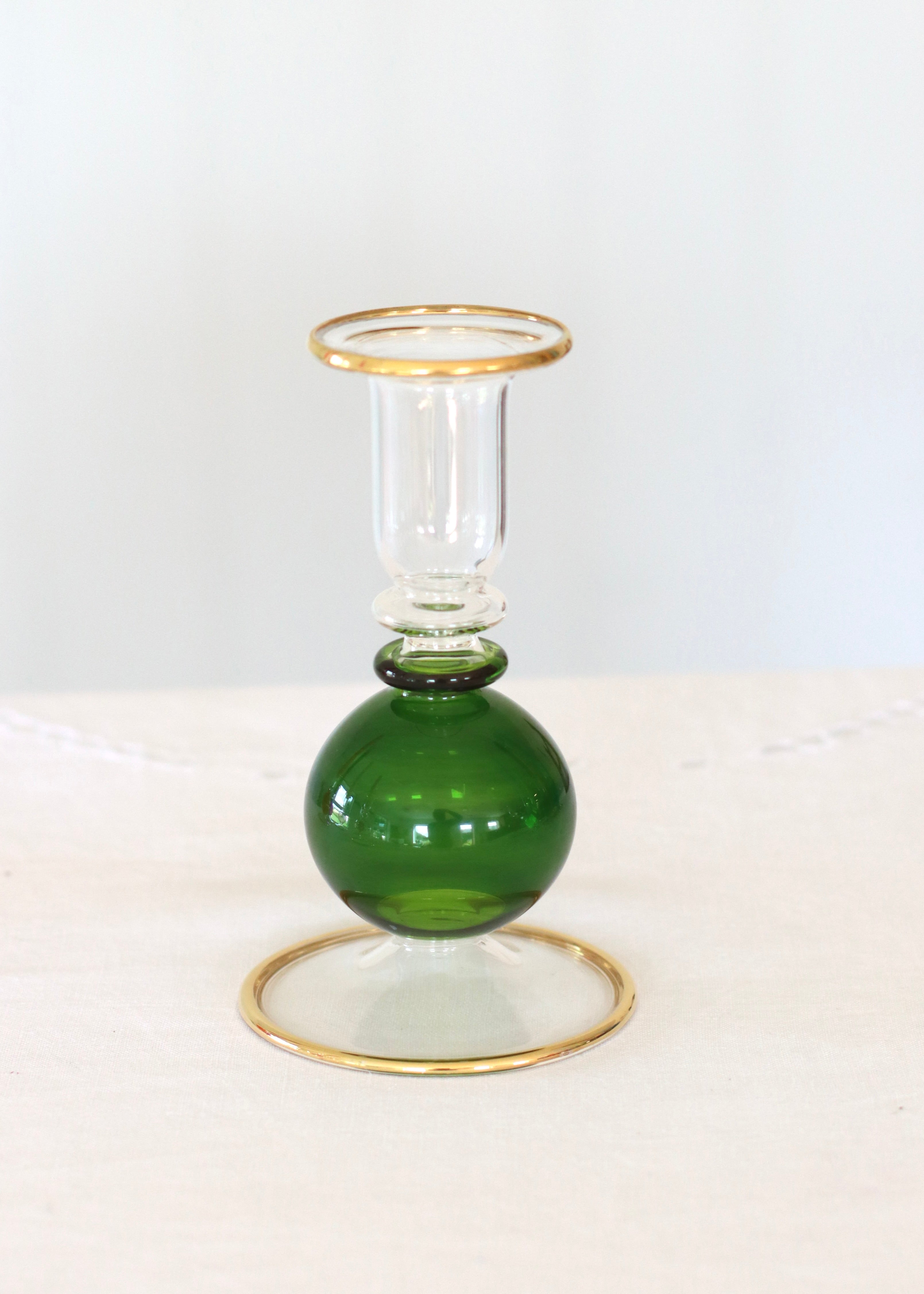 Small Bubble Candlestick - Dark Green