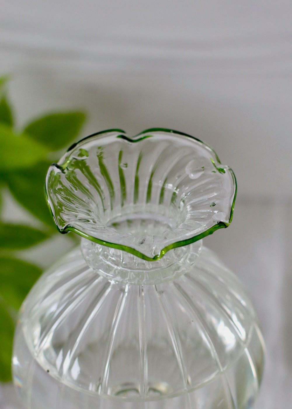 NEW IN: Nanu Glass Vase - Lime Green
