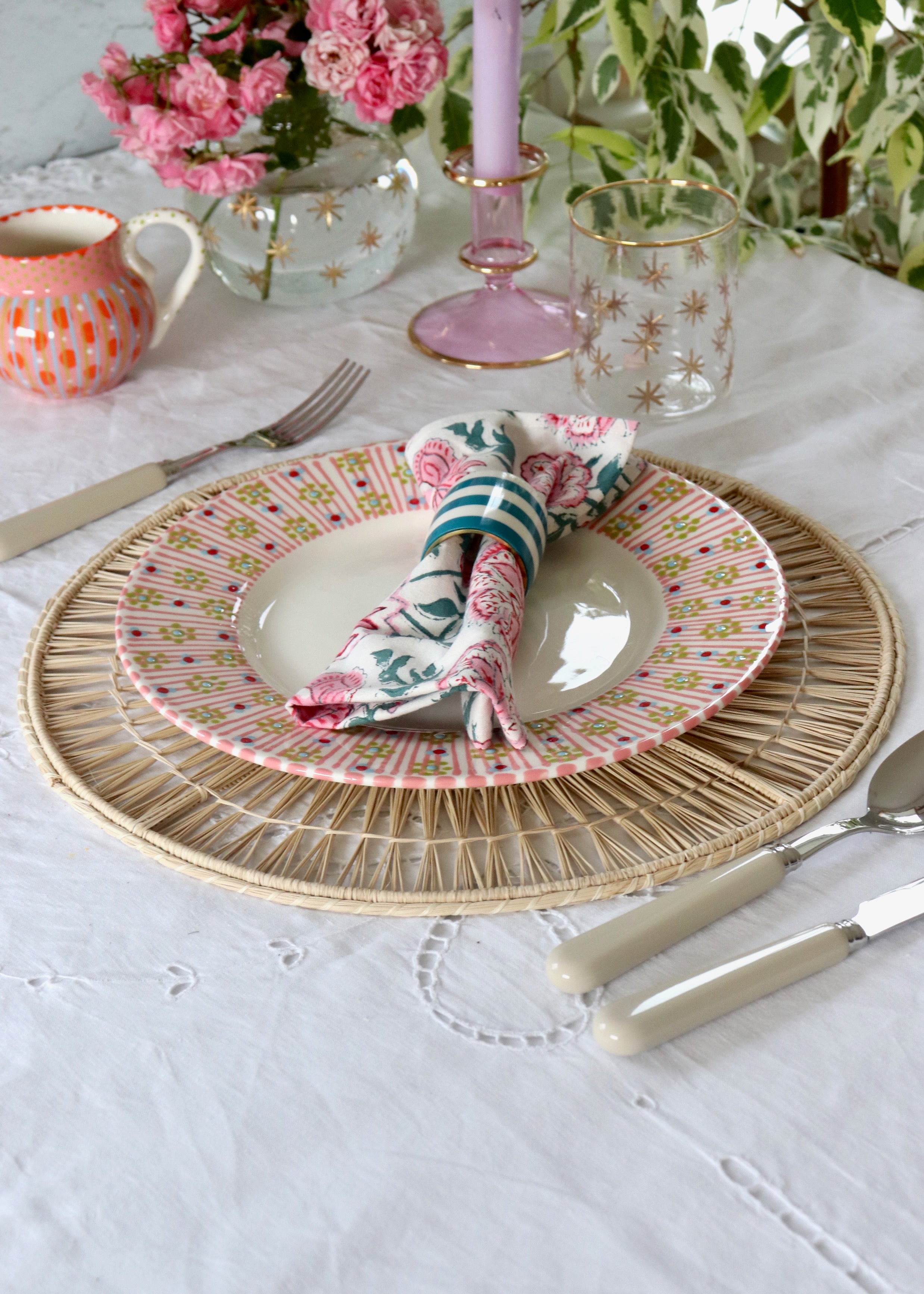 Placemat - Stripe Natural