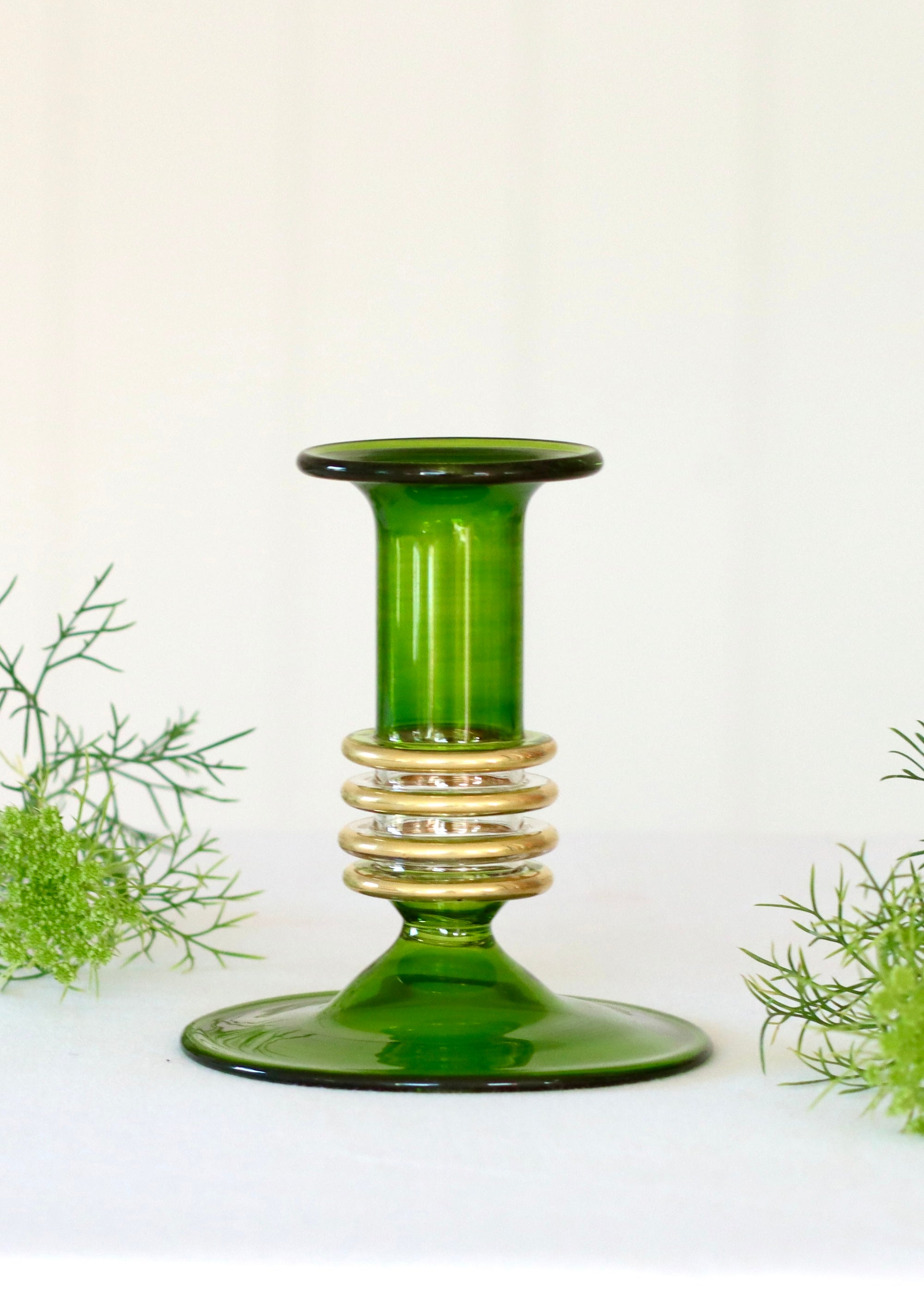 Eva Candlestick - Lime