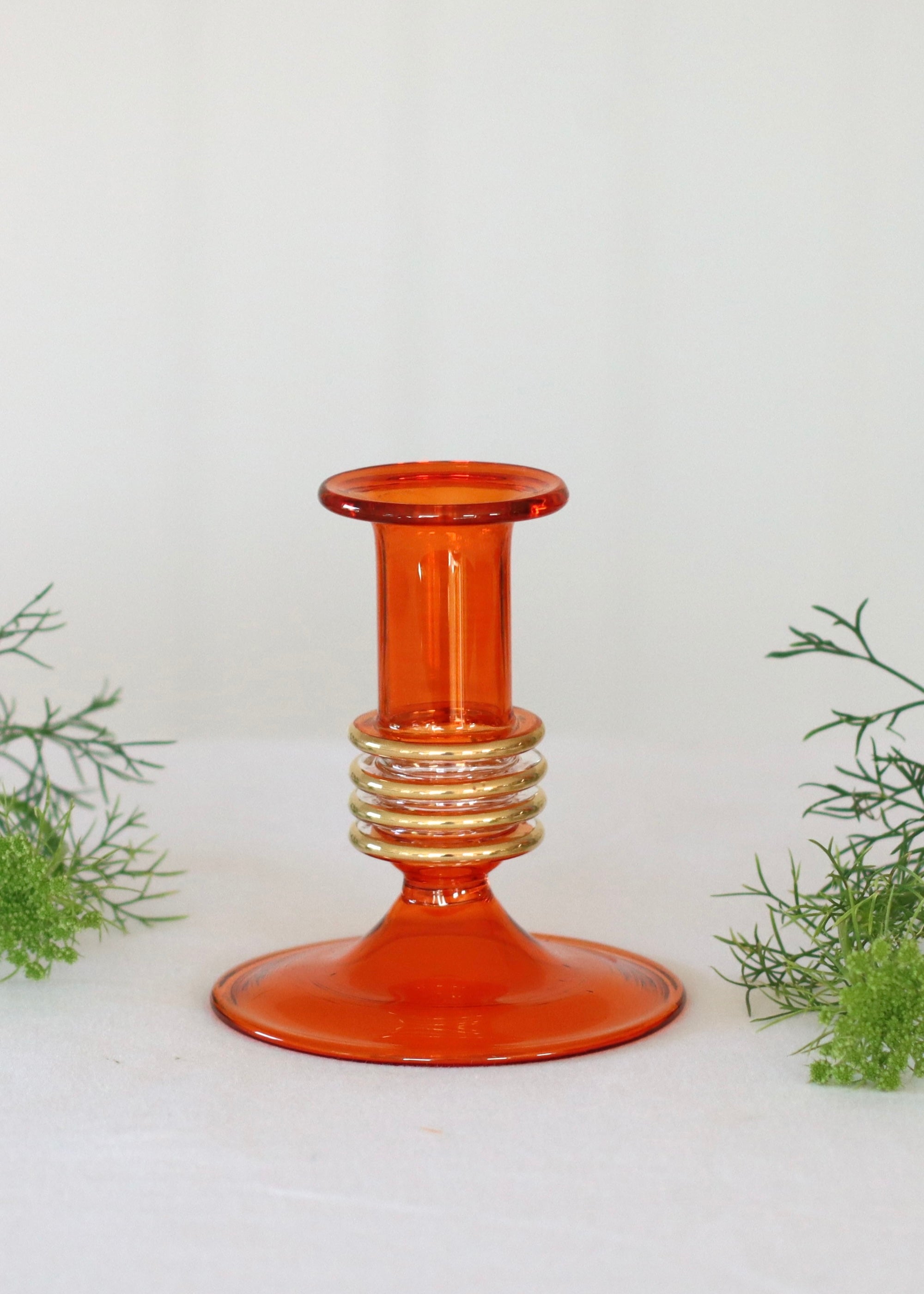 Eva Candlestick - Orange