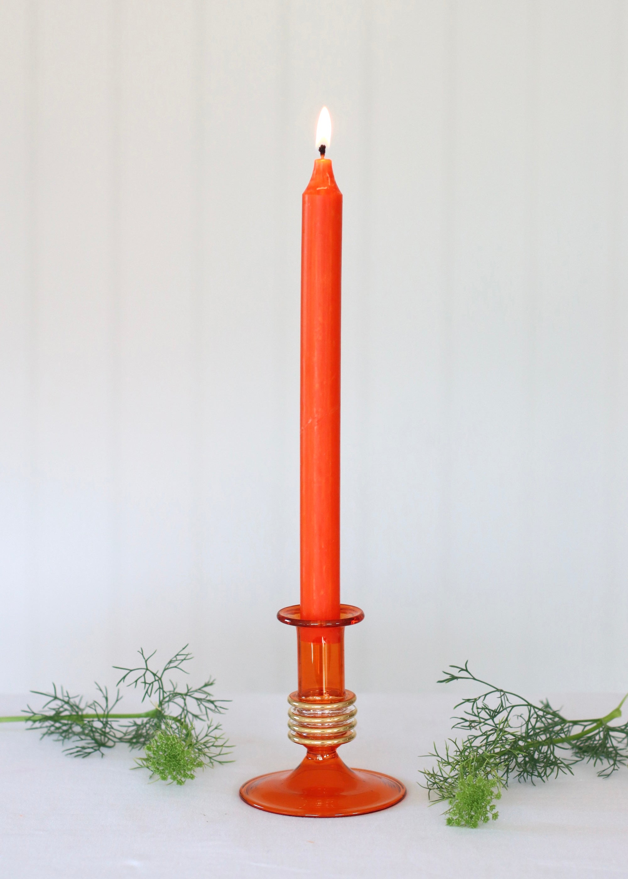 Eva Candlestick - Orange