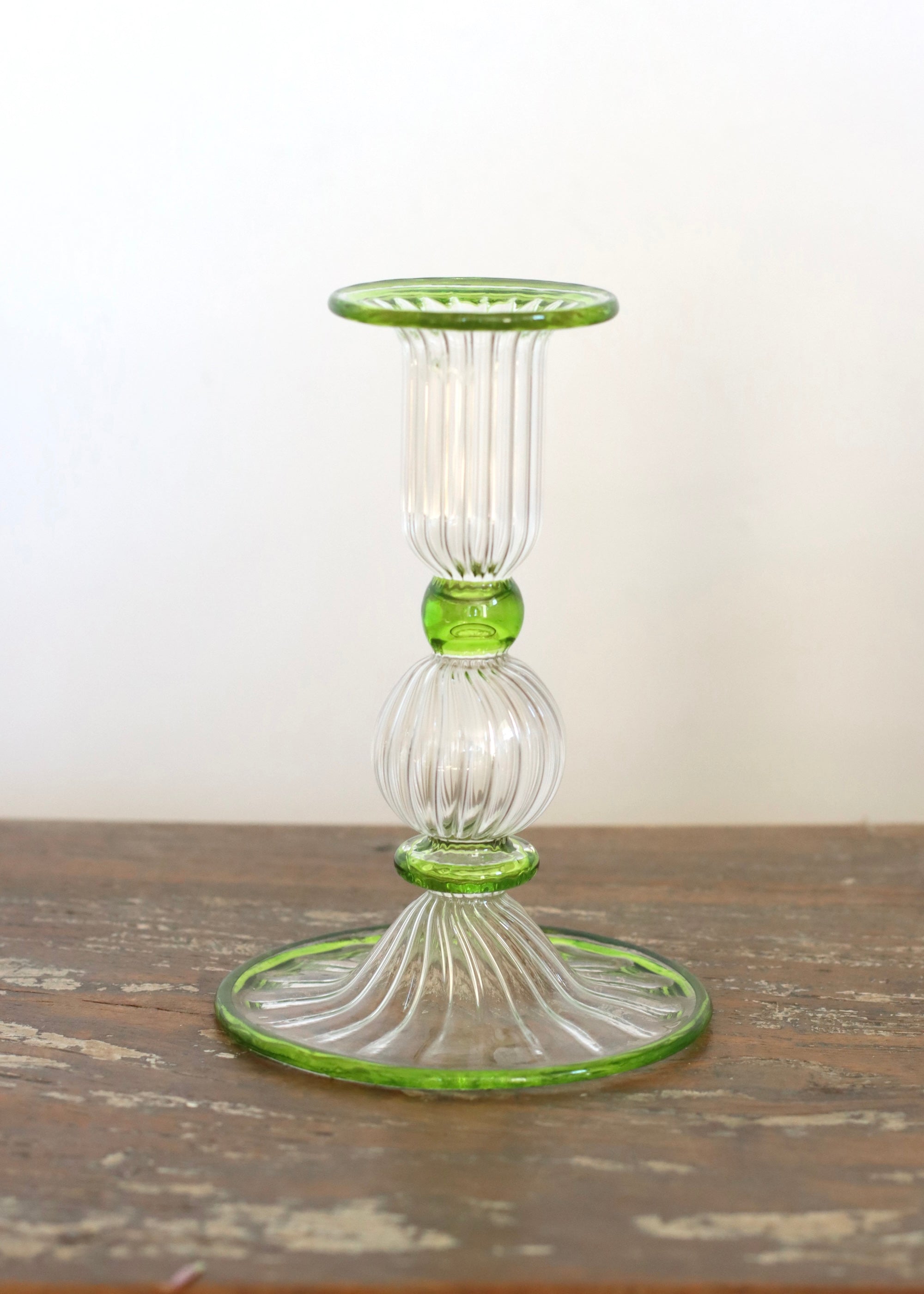 Noor Candlestick - Lime