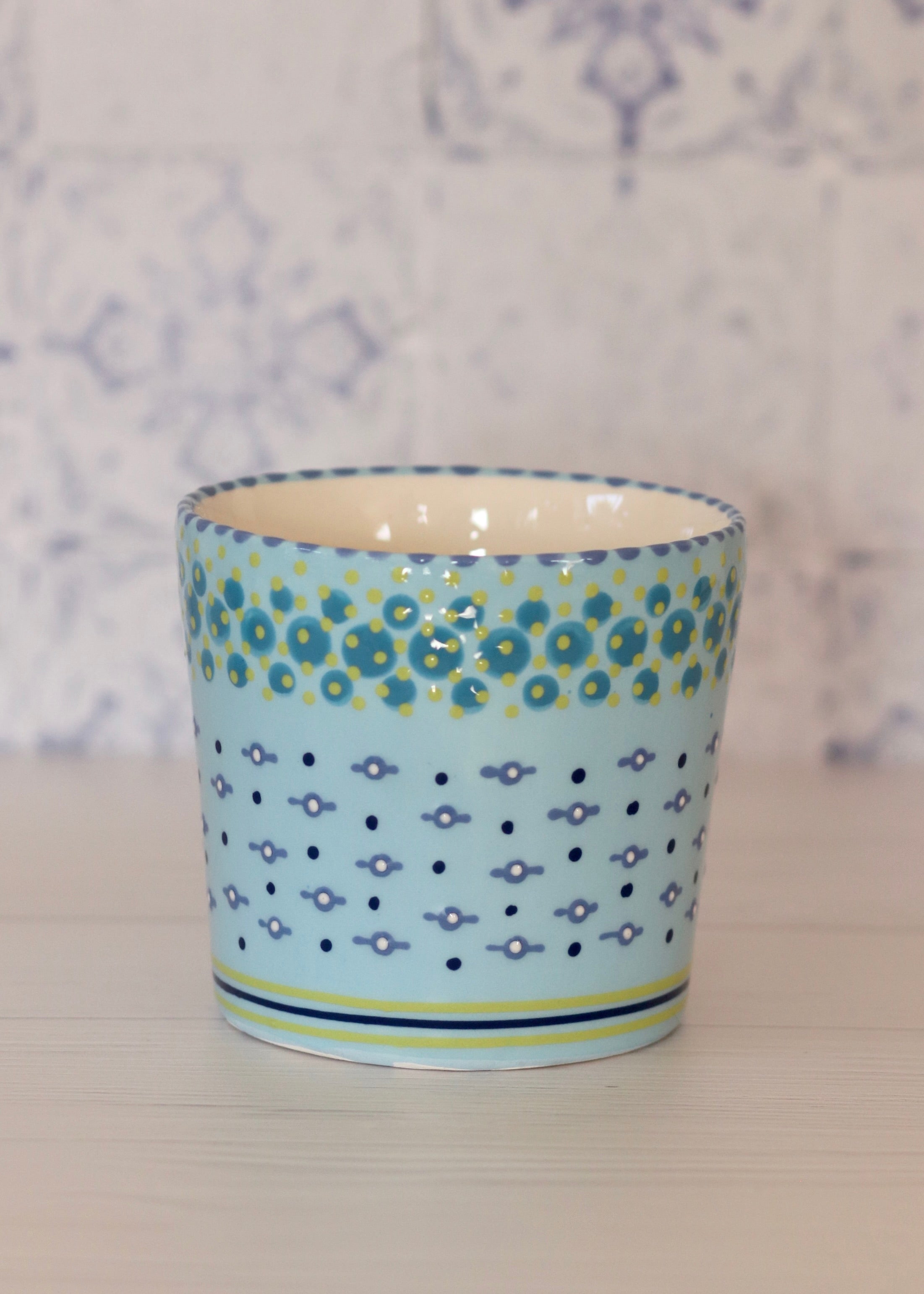 Herb Pot - Pale Blue