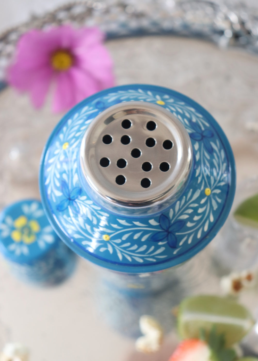 NEW: Cocktail Shaker - Petrol Blue