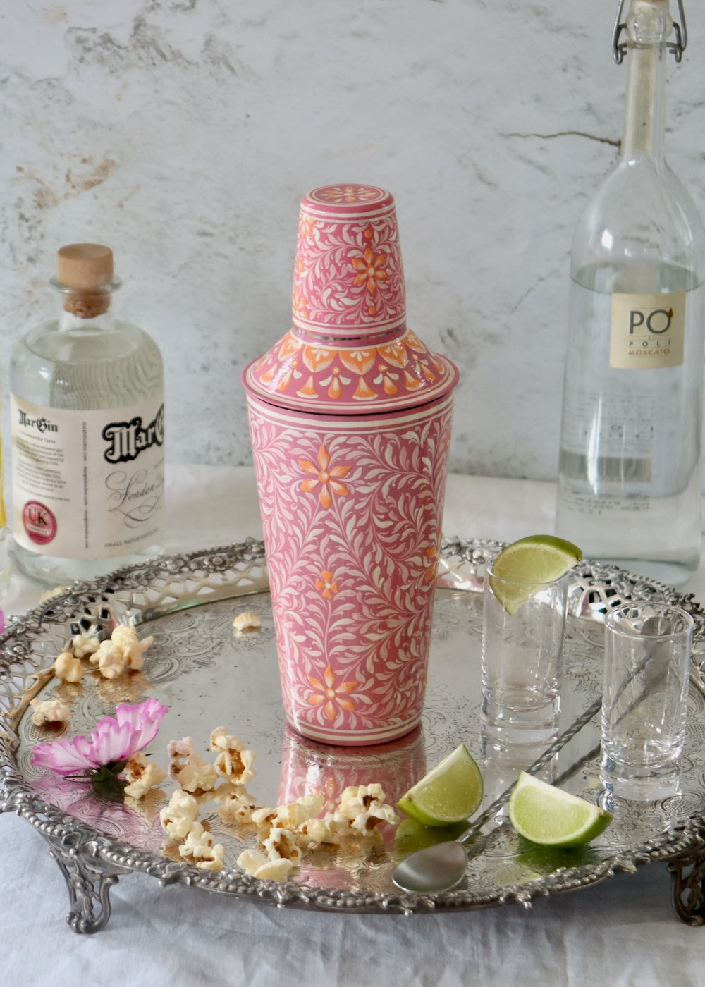 NEW: Cocktail Shaker - Dusty Pink