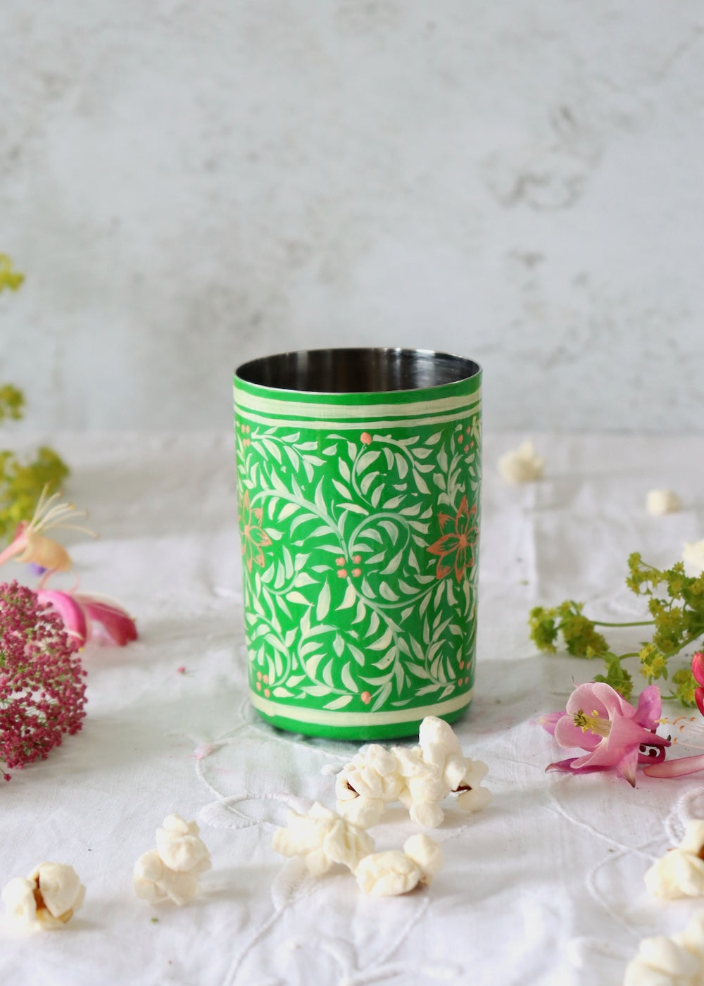 Brush Pot - Green