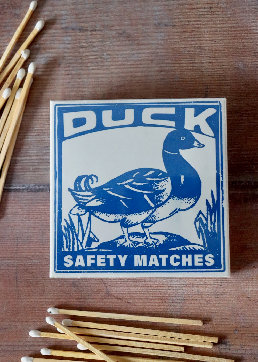 Square Matchbox - Duck