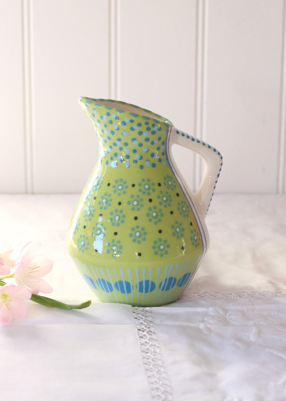 Art Deco Jug Lime