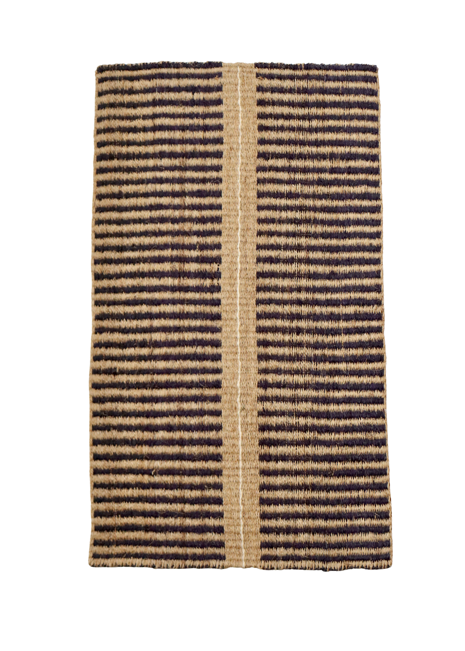 Sisal Door Mat - Natural and Black