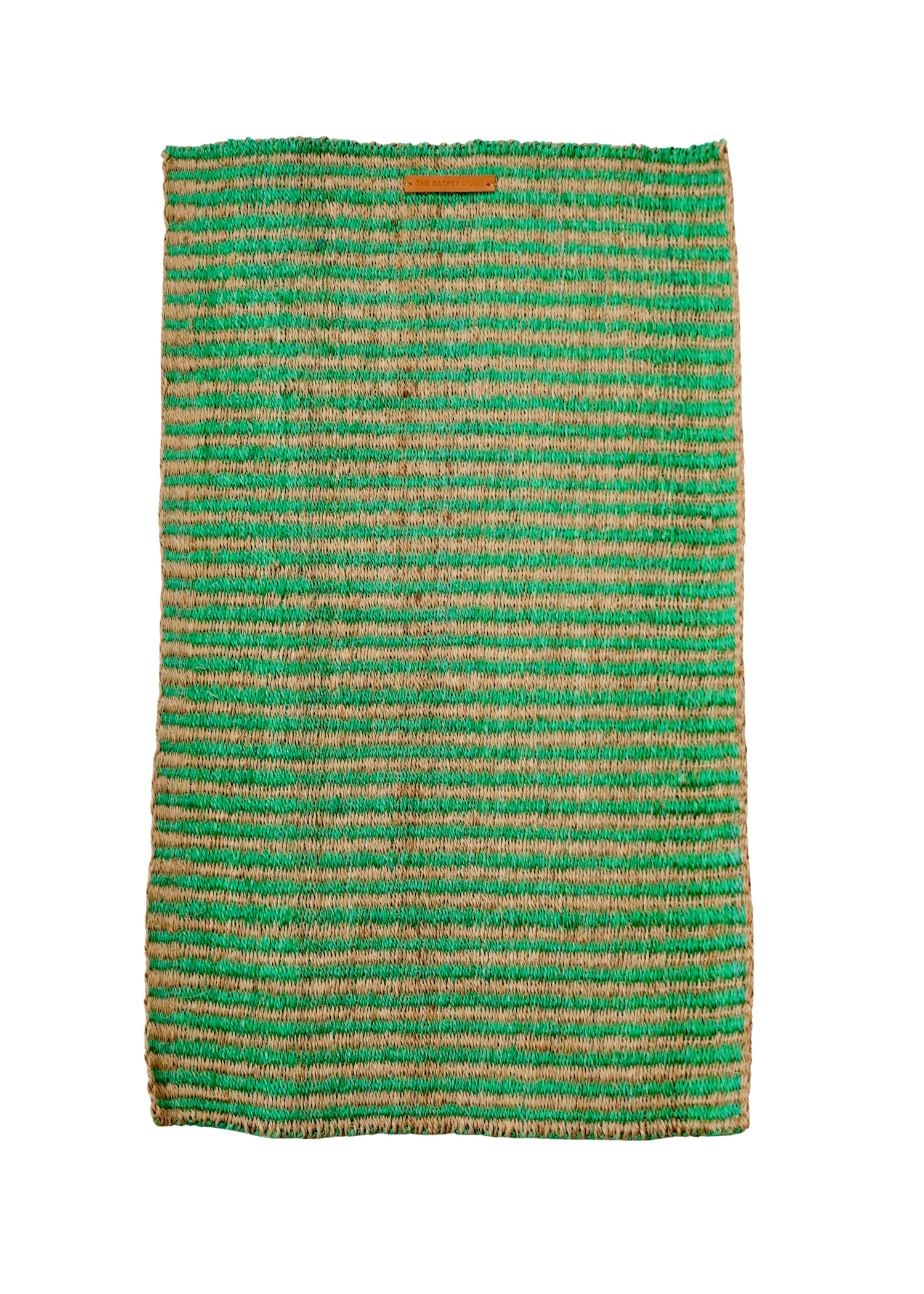 Sisal Door Mat - Green and Brown Sisal