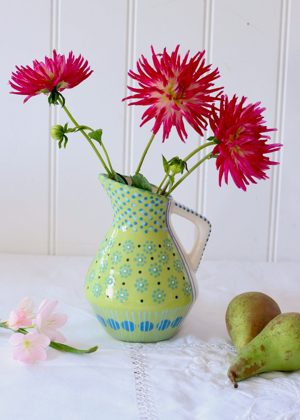 Art Deco Jug Lime