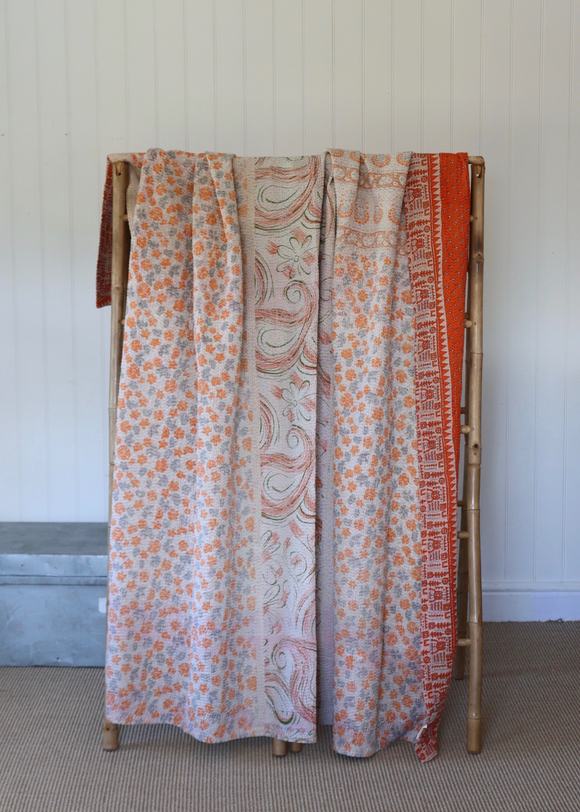 Vintage Kantha Throw K404