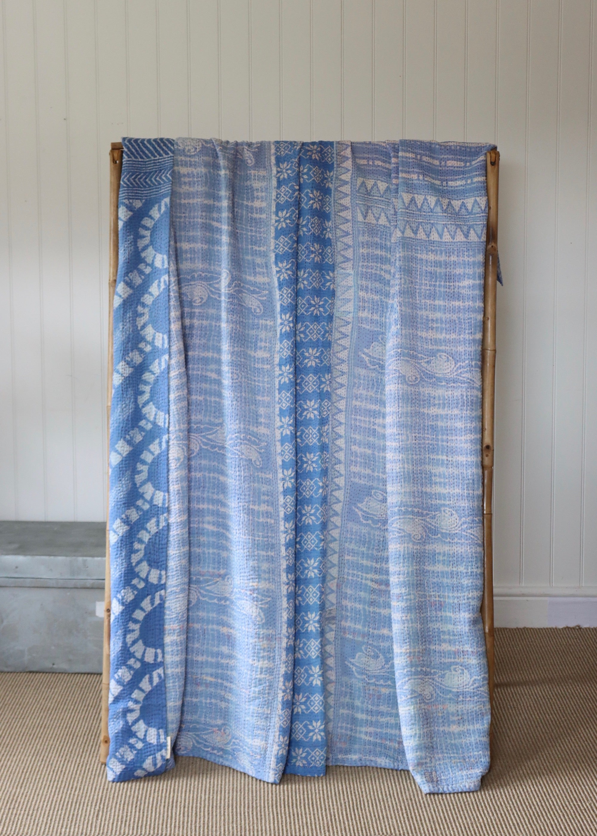 Vintage Kantha Throw K405