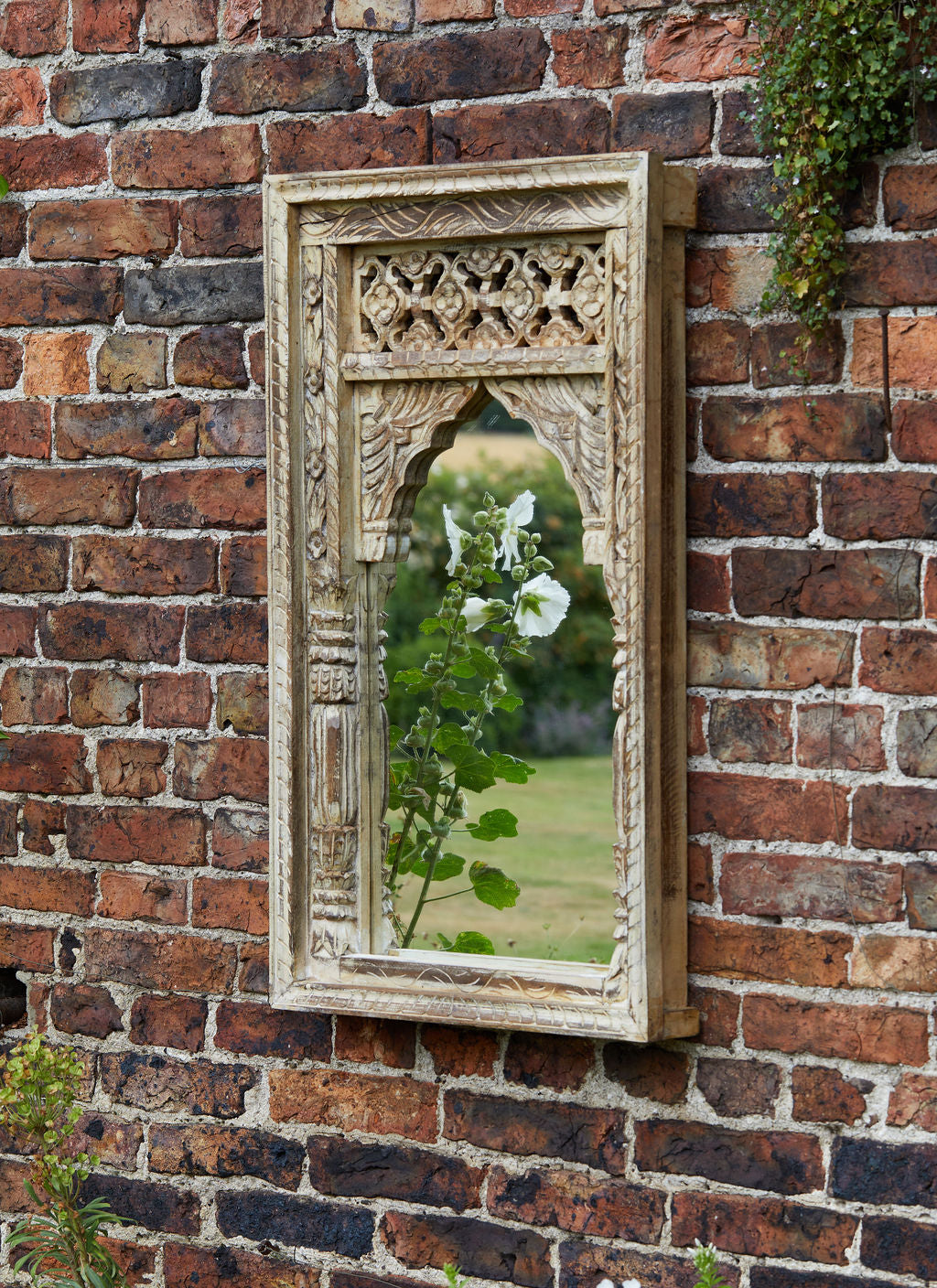 Carved Haveli Mirror